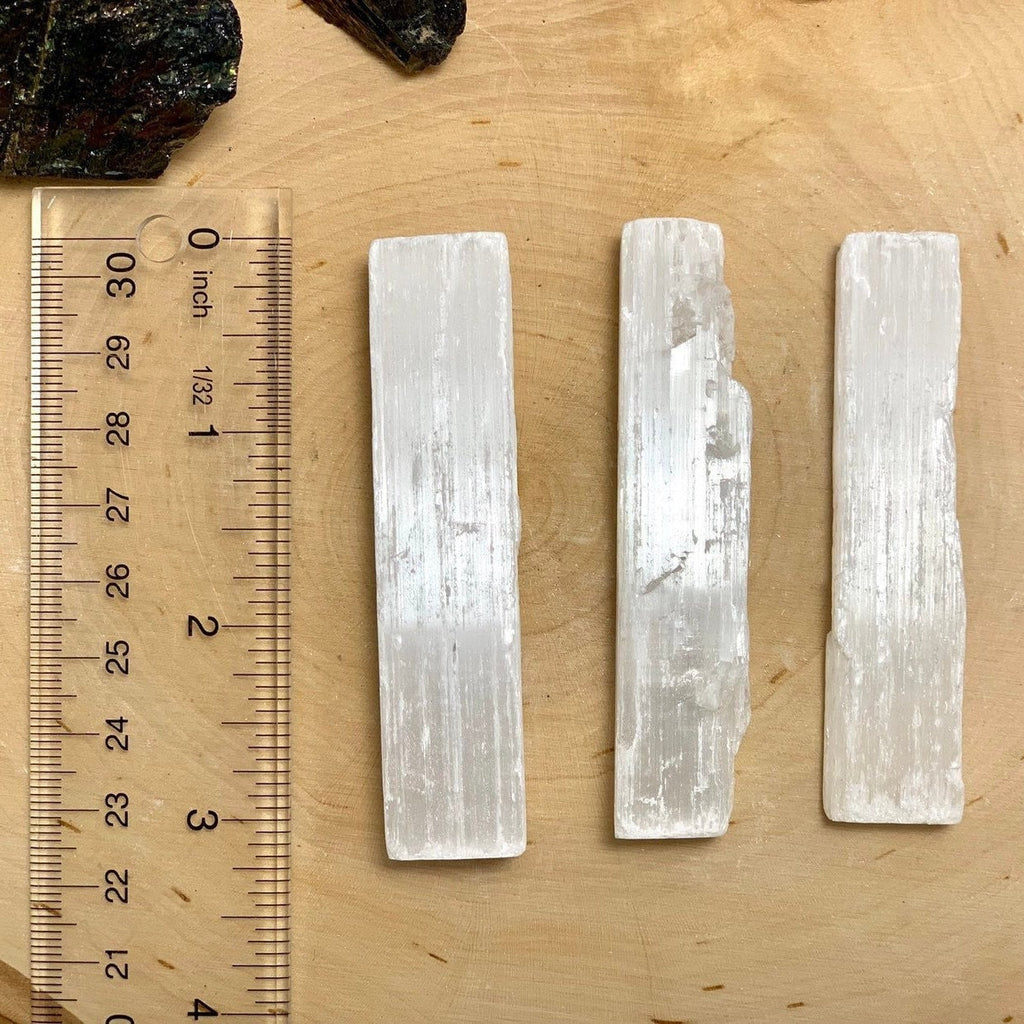 3" Selenite Crystal Wand, Selenite Sticks
