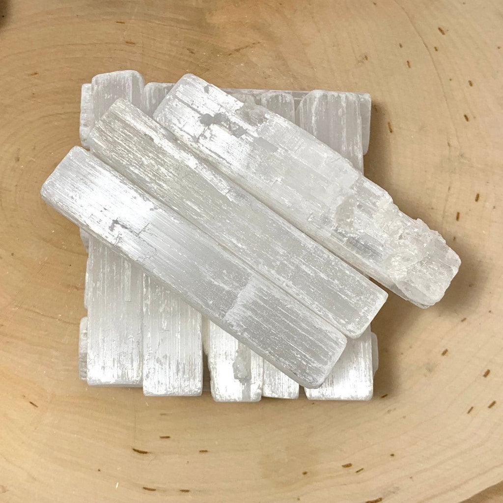 3" Selenite Crystal Wand, Selenite Sticks