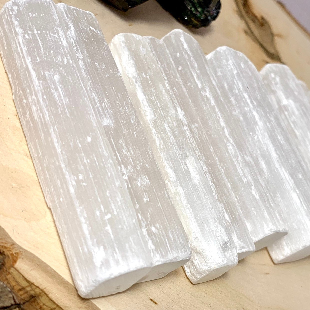 3" Selenite Crystal Wand, Selenite Sticks
