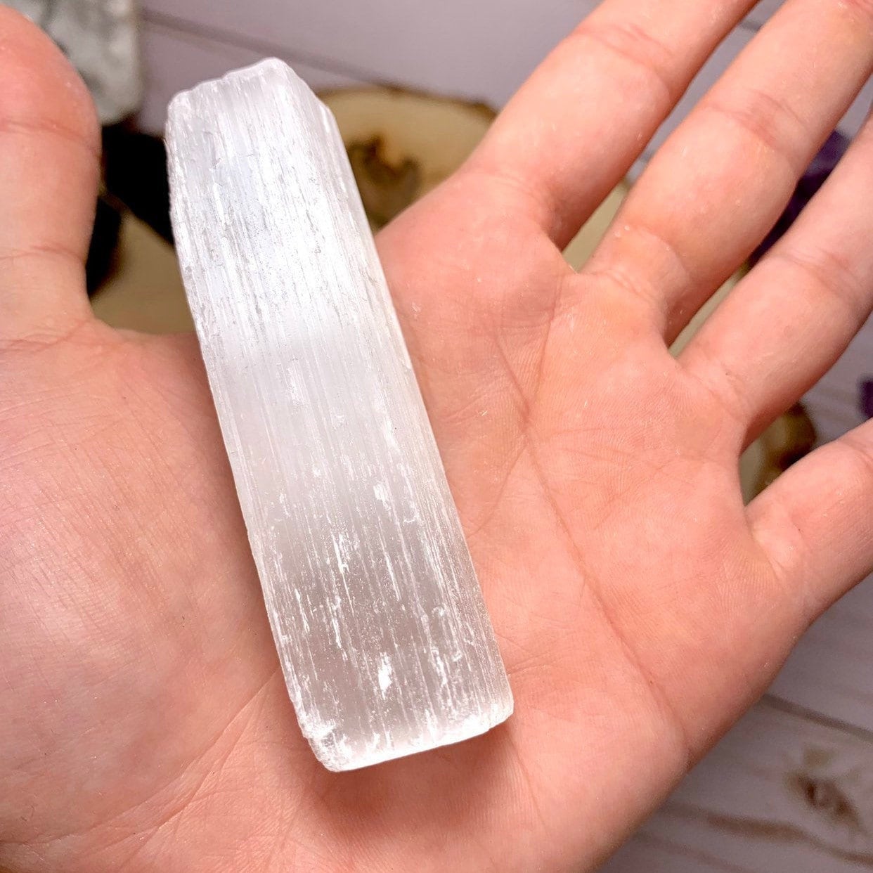 3" Selenite Crystal Wand, Selenite Sticks