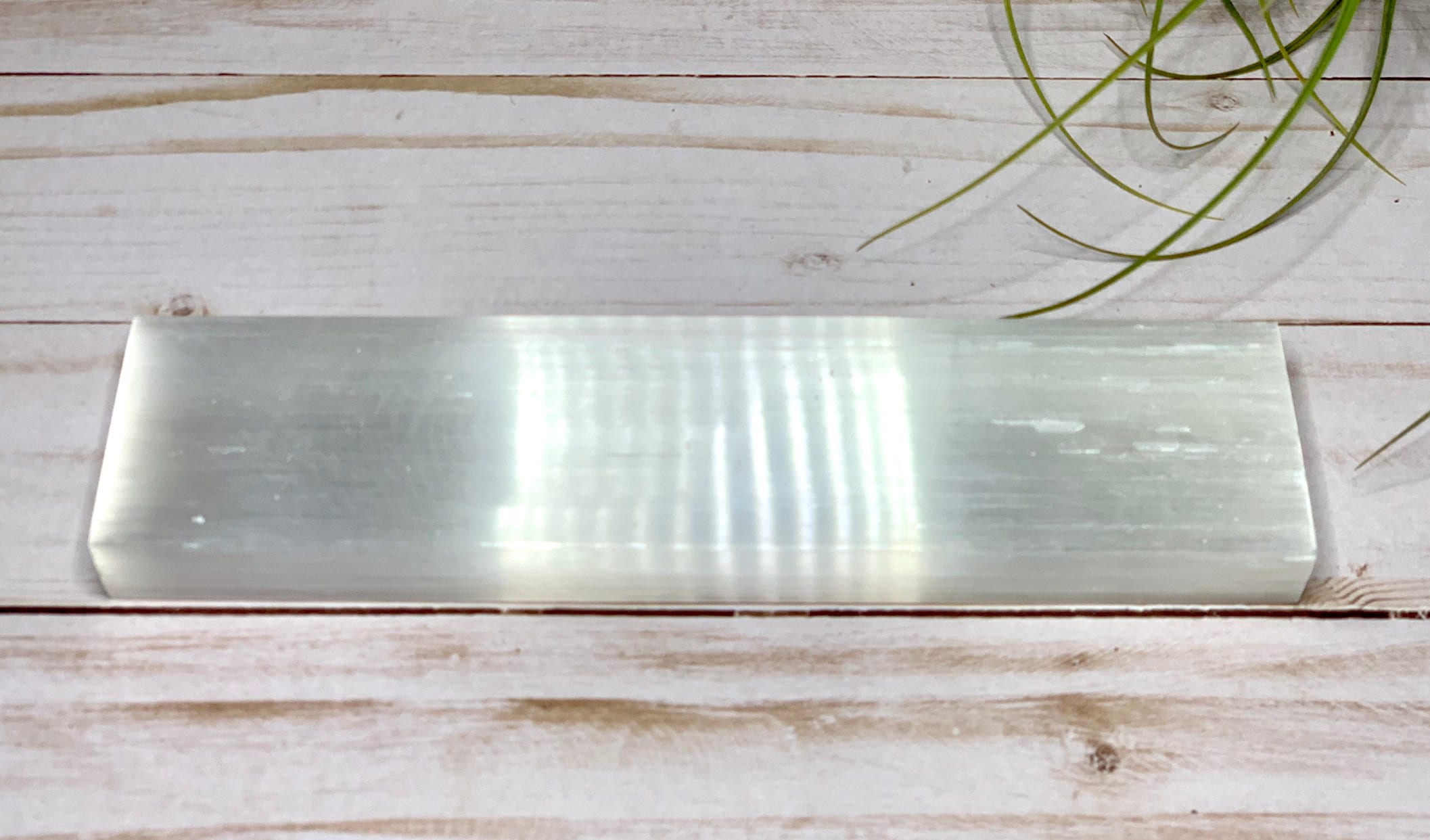 8" Polished Selenite Charging Station