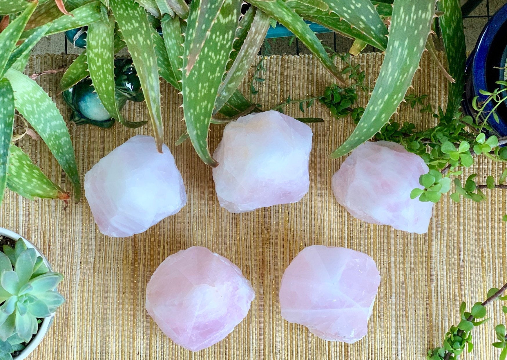 Rose Quartz Crystal Lamp, Rose Quartz Lamp with Polished Point