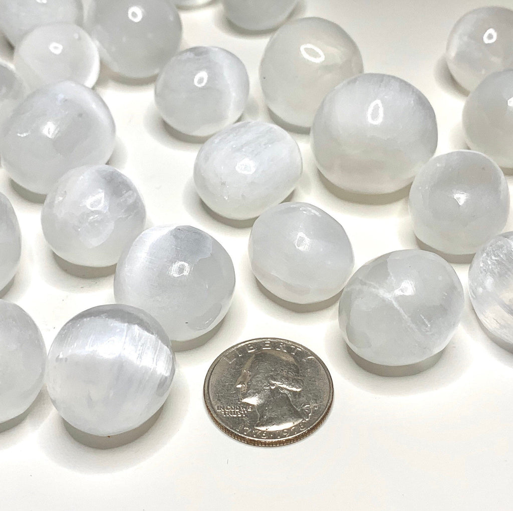 Selenite Tumble Stone
