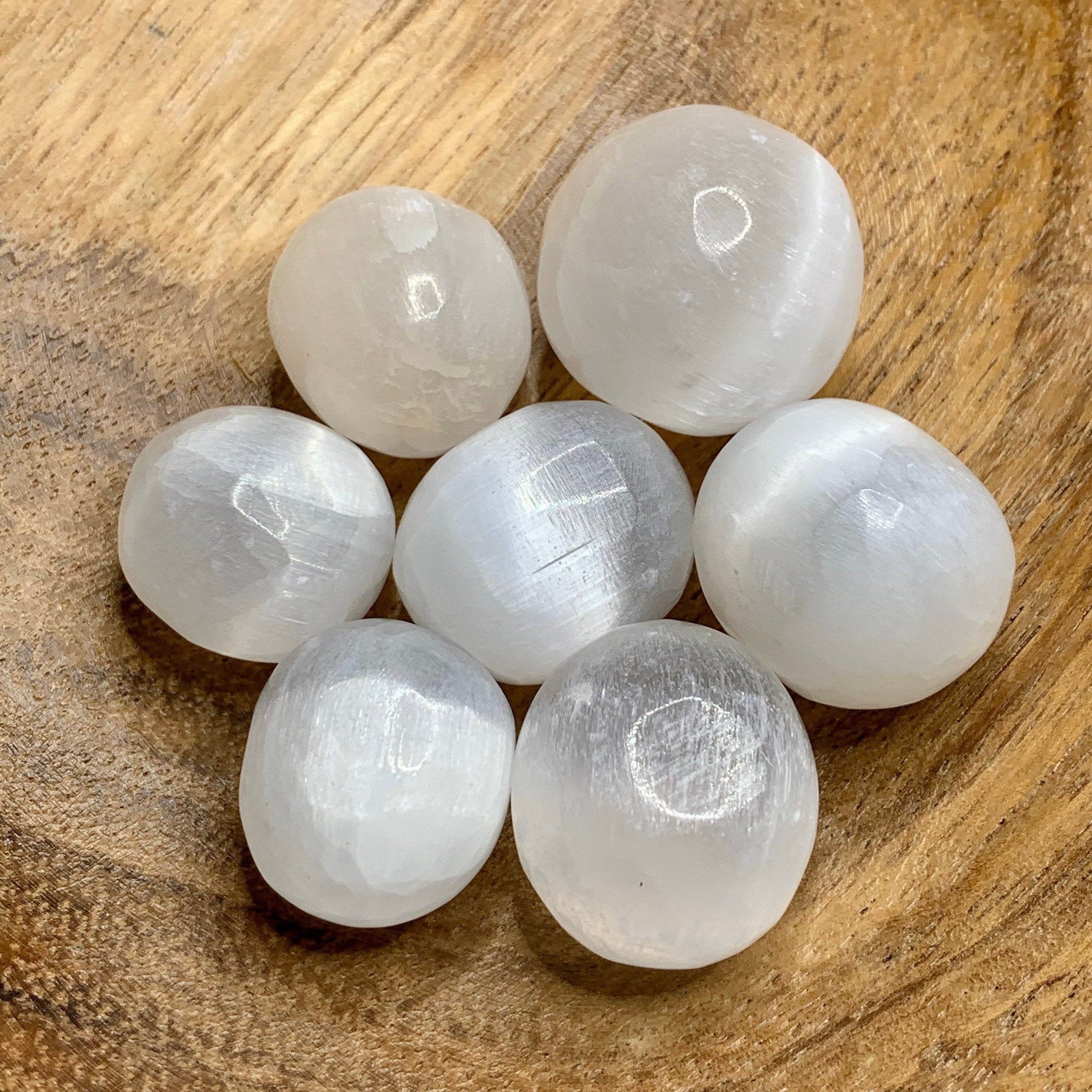Selenite Tumble Stone