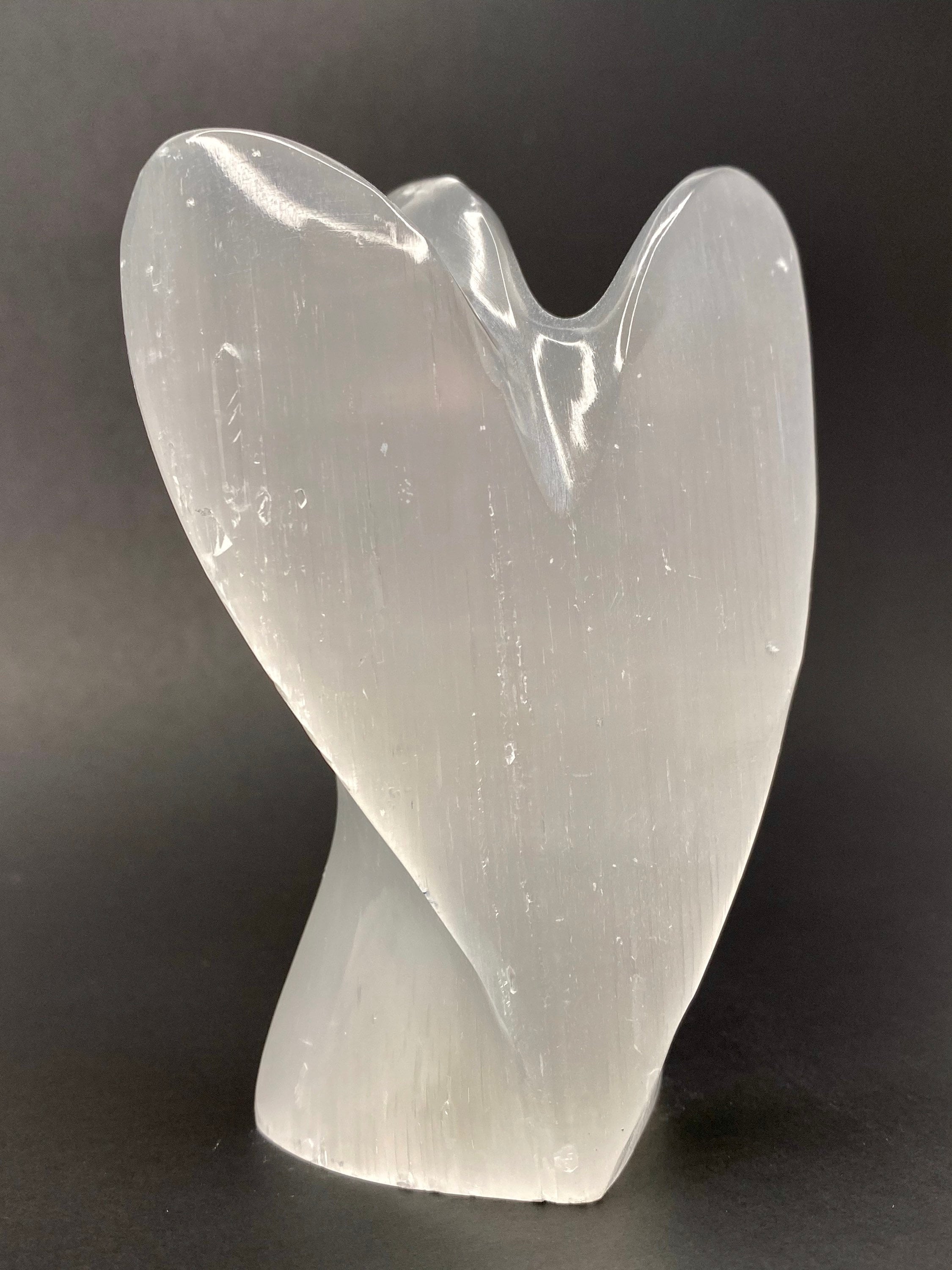 Selenite Crystal Angel Figurines