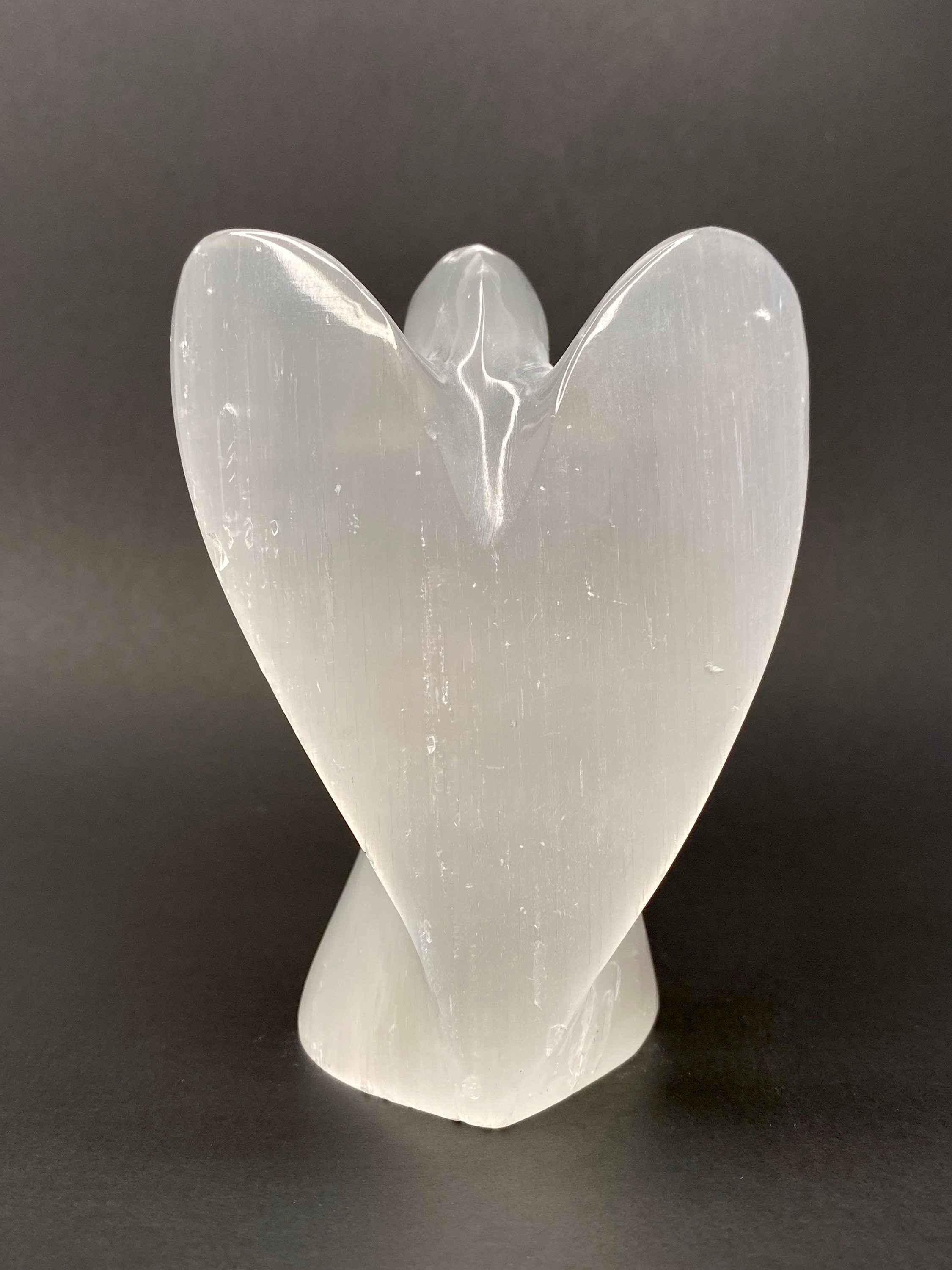 Selenite Crystal Angel Figurines