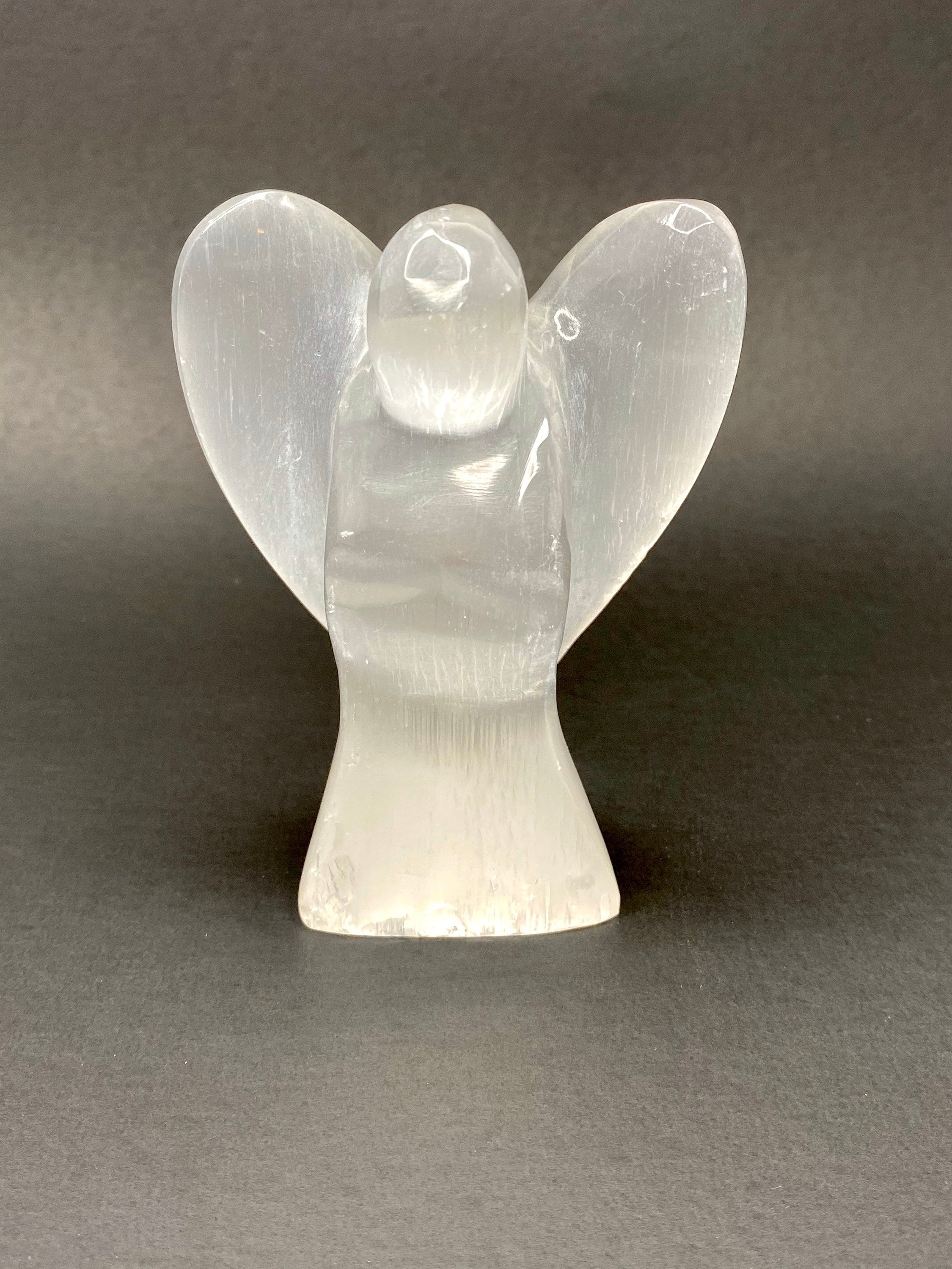 Selenite Crystal Angel Figurines