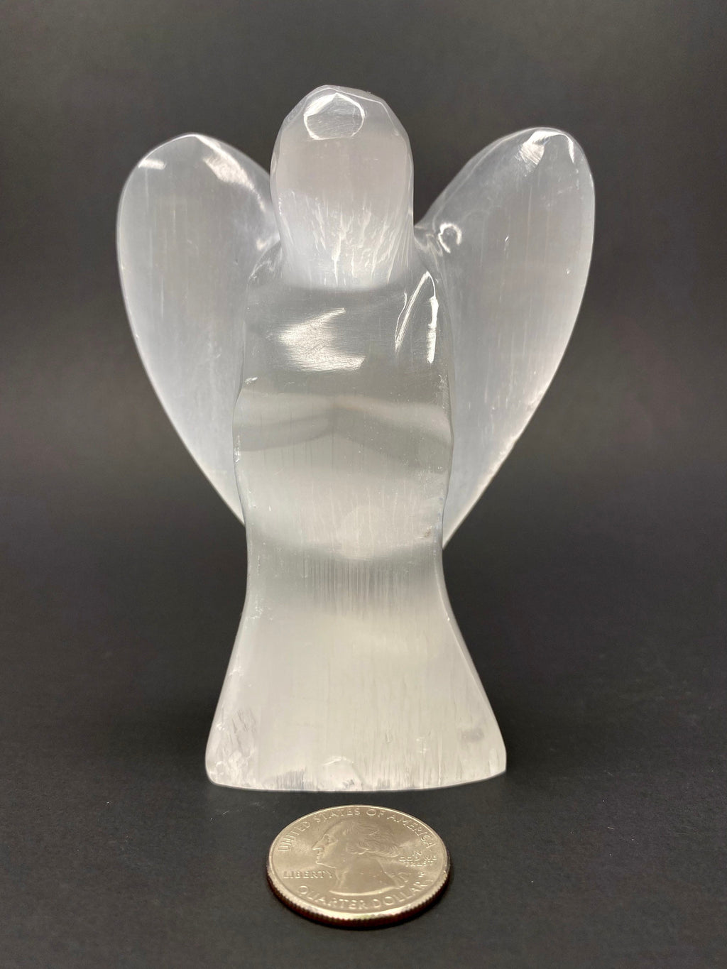 Selenite Crystal Angel Figurines