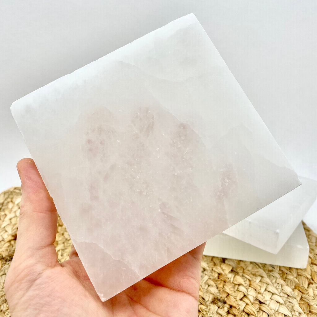 Selenite Charging Plate: Crystal Healing Station