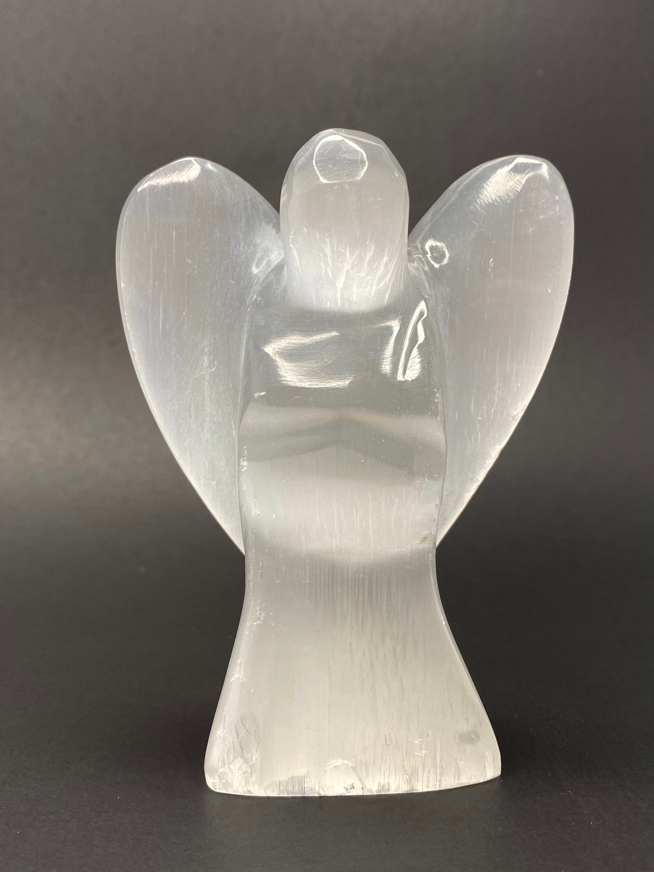 Selenite Crystal Angel Figurines