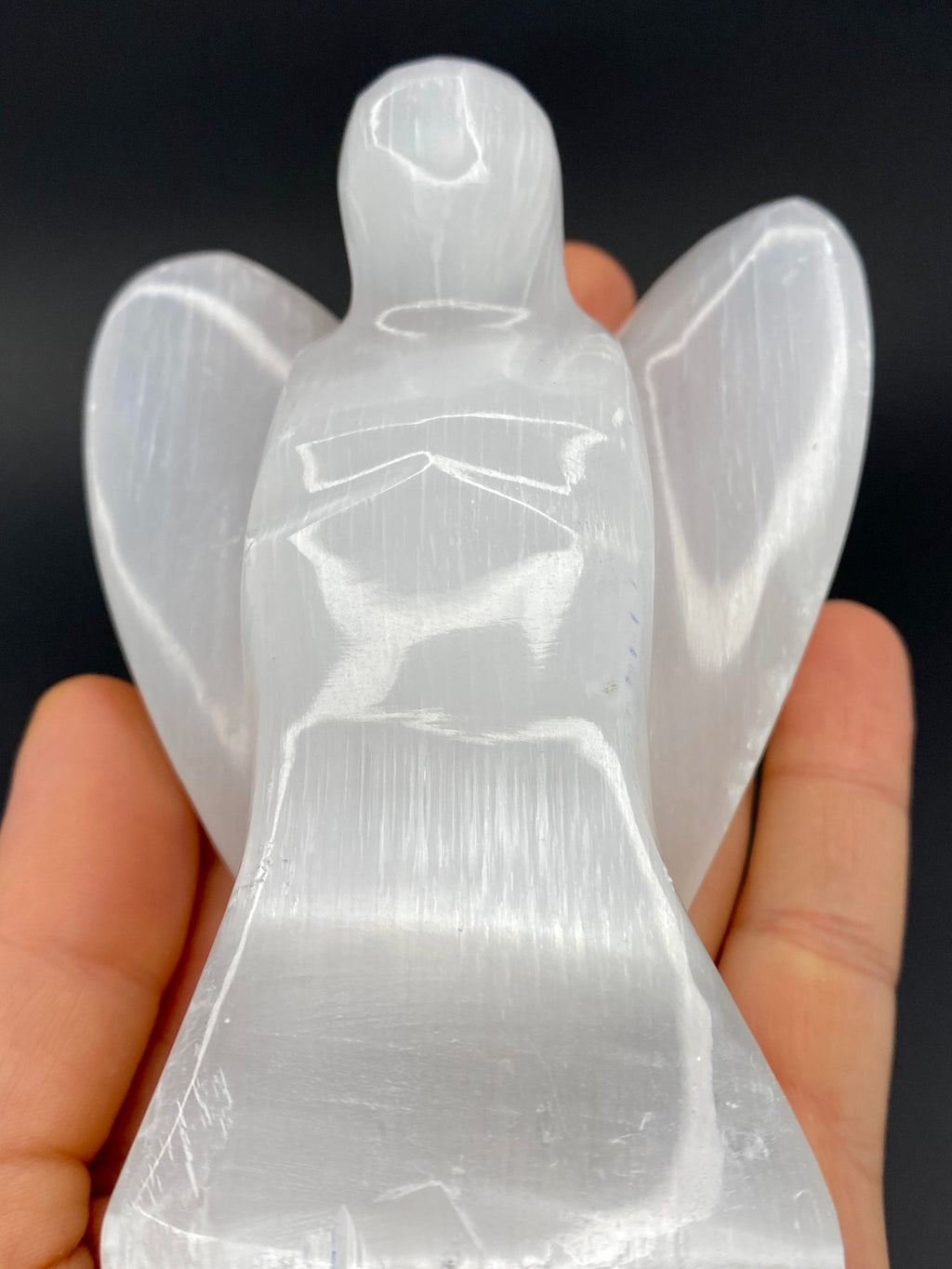 Selenite Crystal Angel Figurines