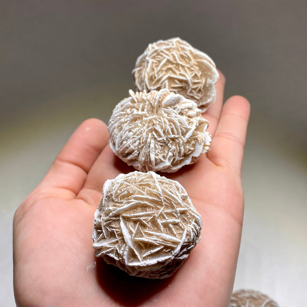 Natural Desert Rose Selenite Crystal Cluster