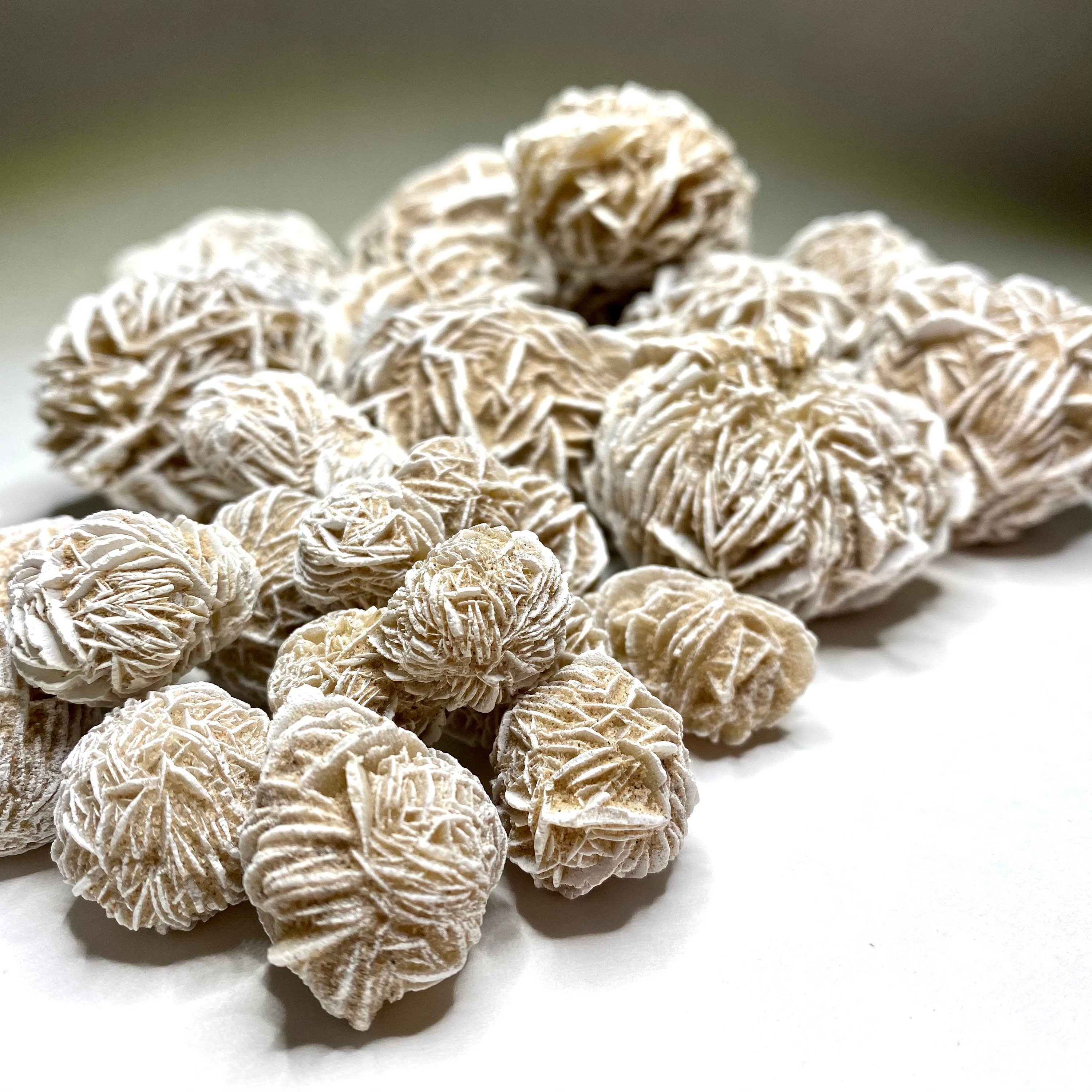 Natural Desert Rose Selenite Crystal Cluster