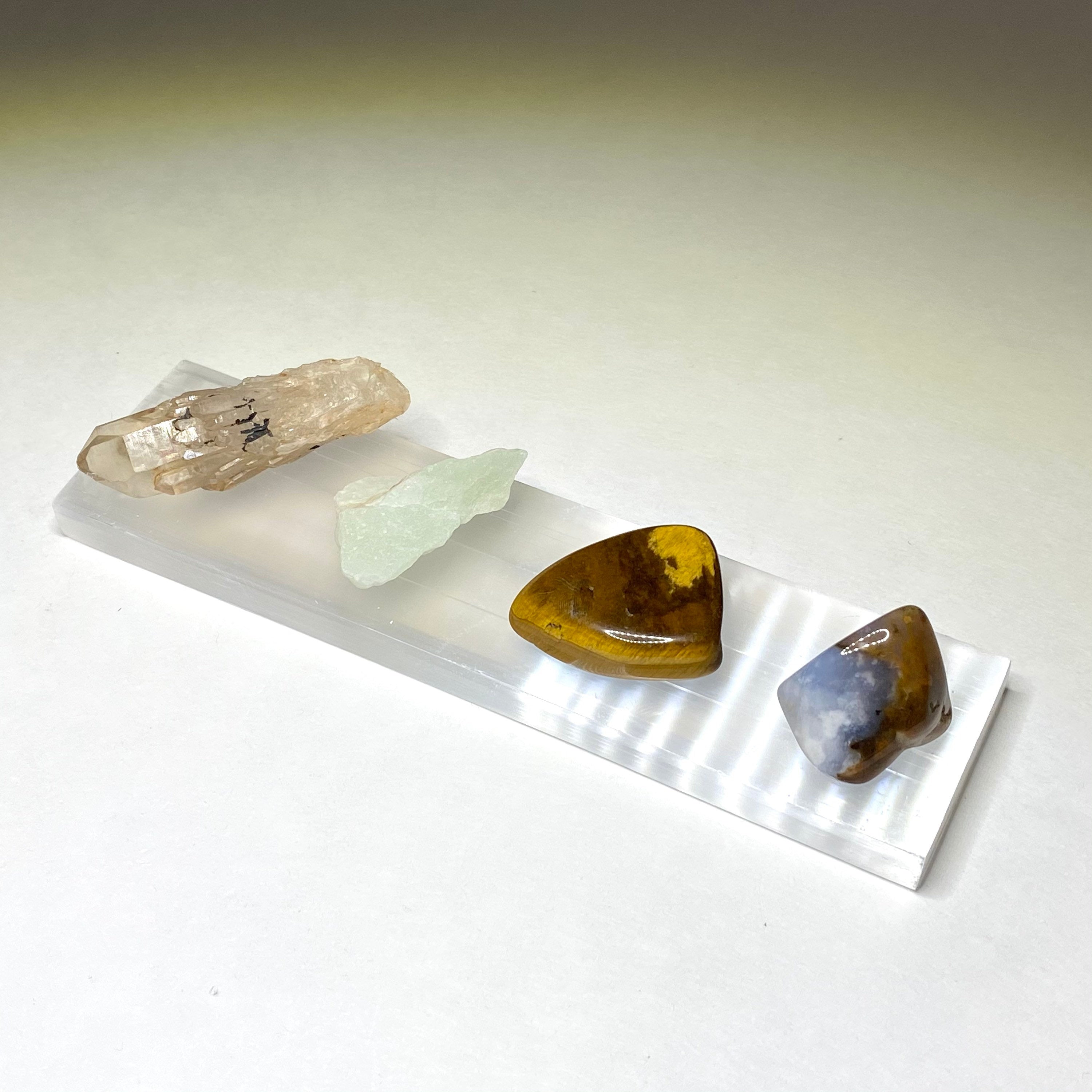 Selenite Bar Polished 6” Charging Station