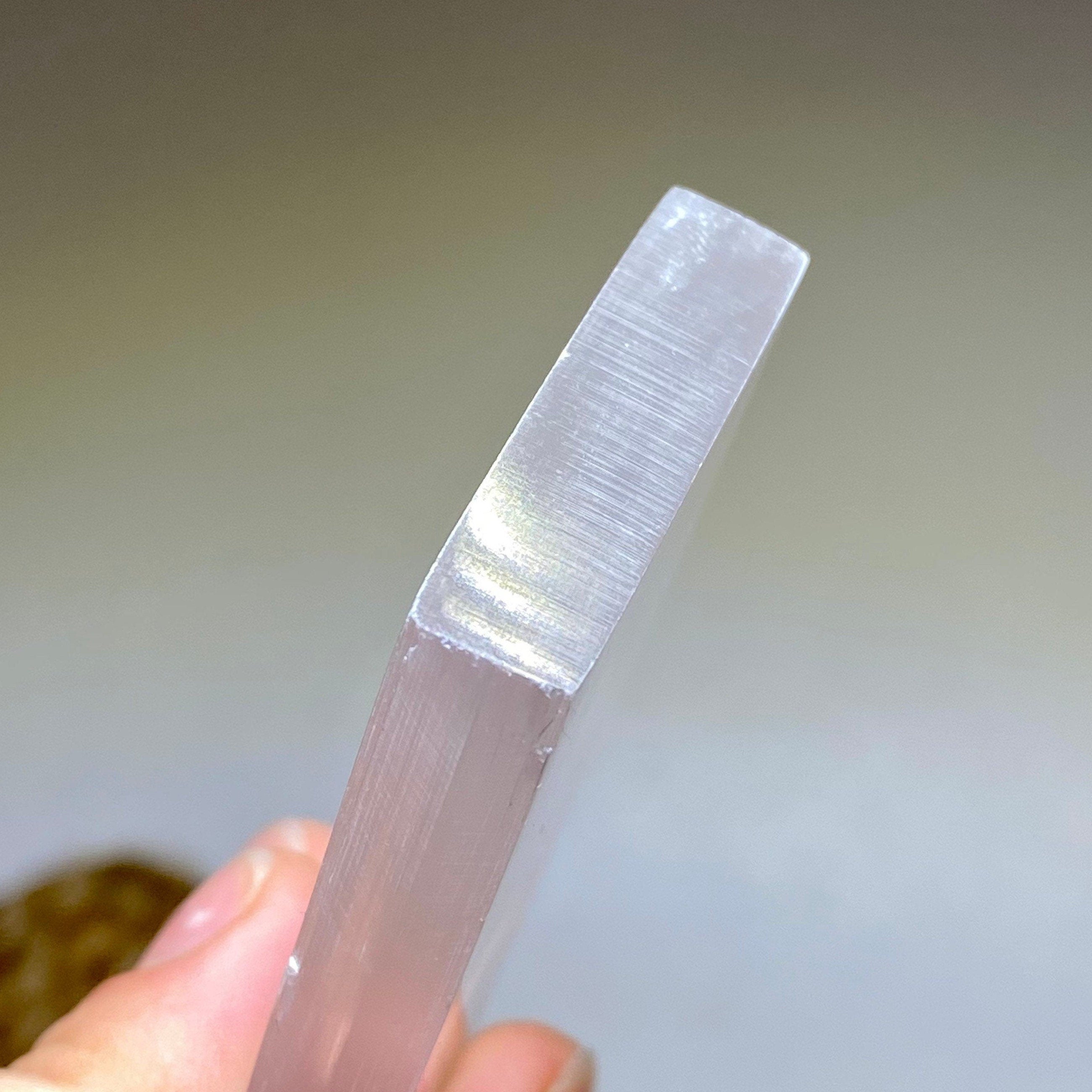 Selenite Bar Polished 6” Charging Station