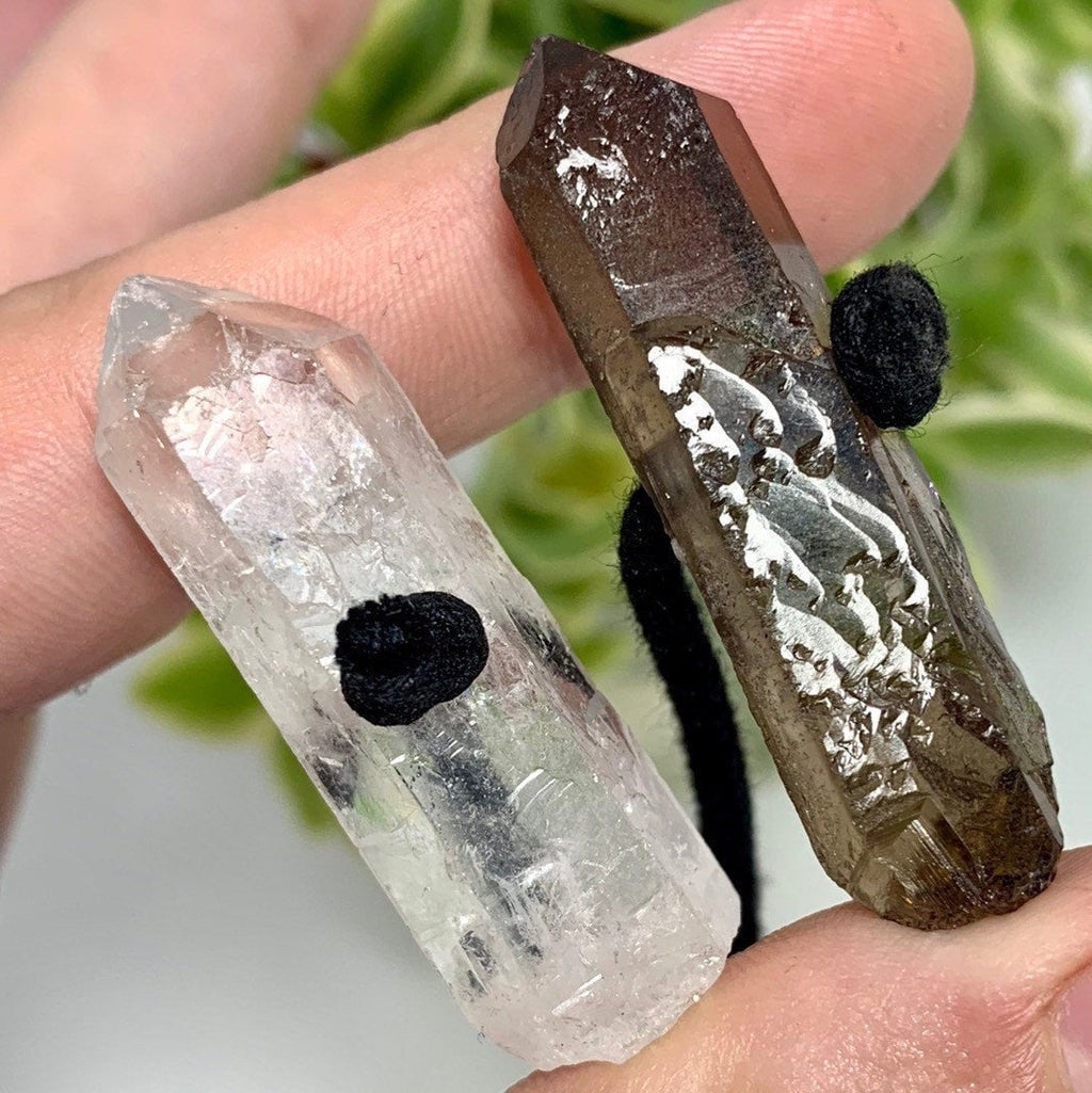 Clear Quartz Point String Bracelet