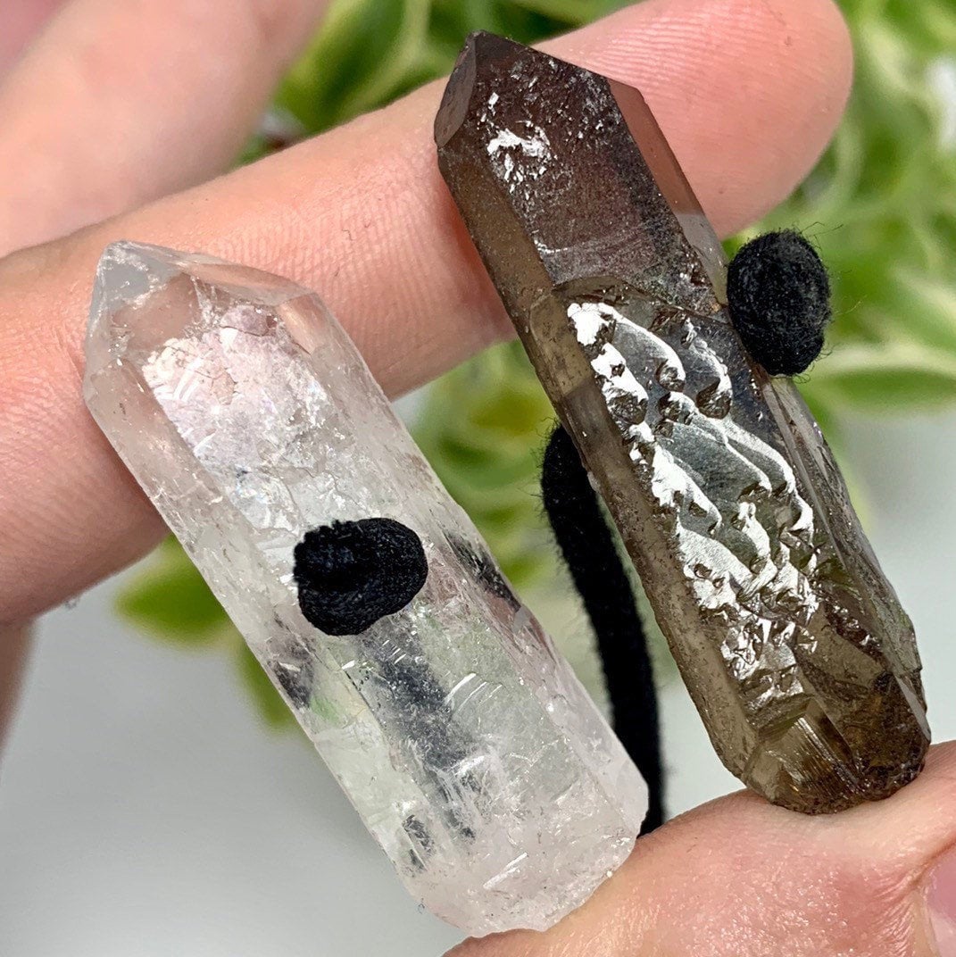 Clear Quartz Point String Bracelet
