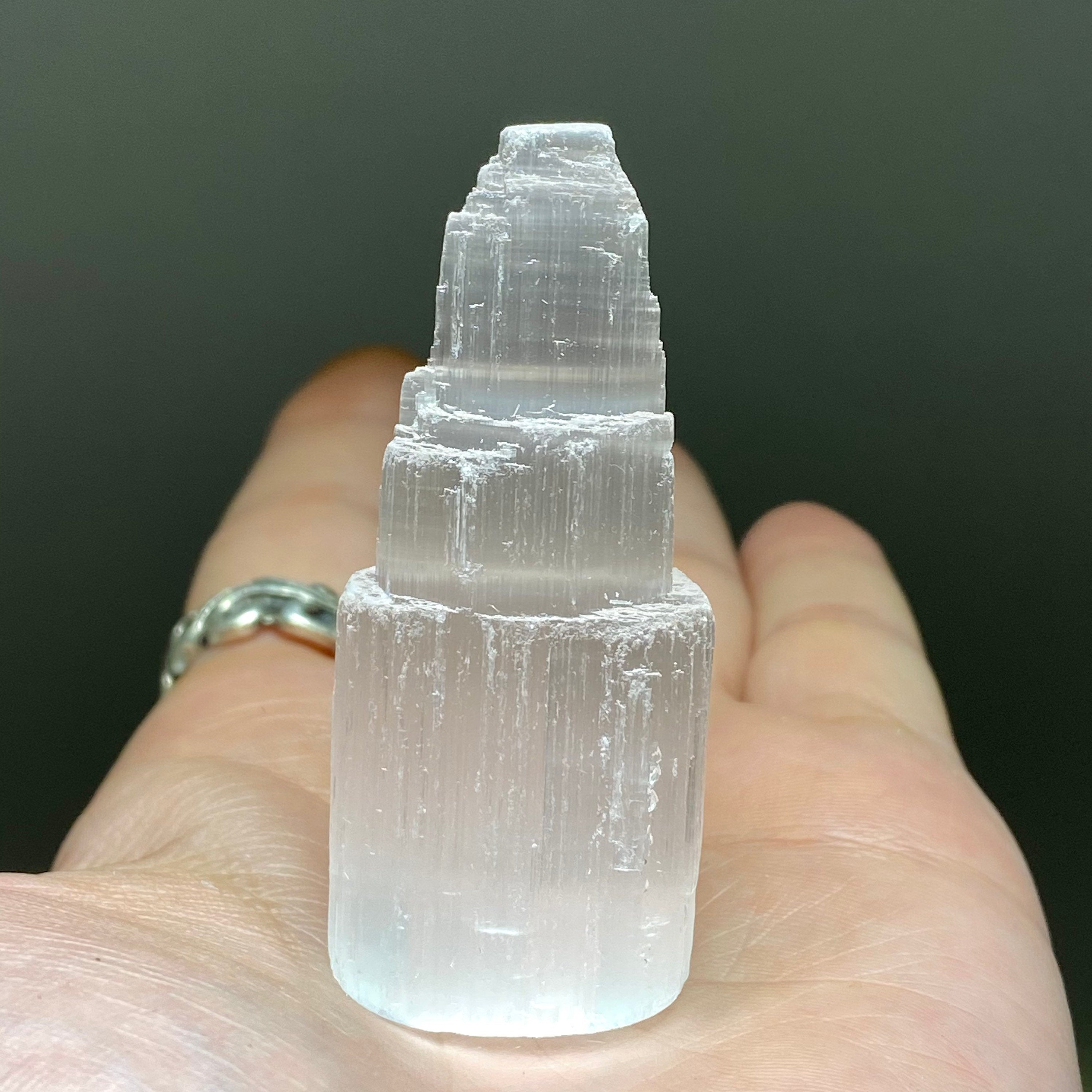 Selenite Crystal Mini Tower