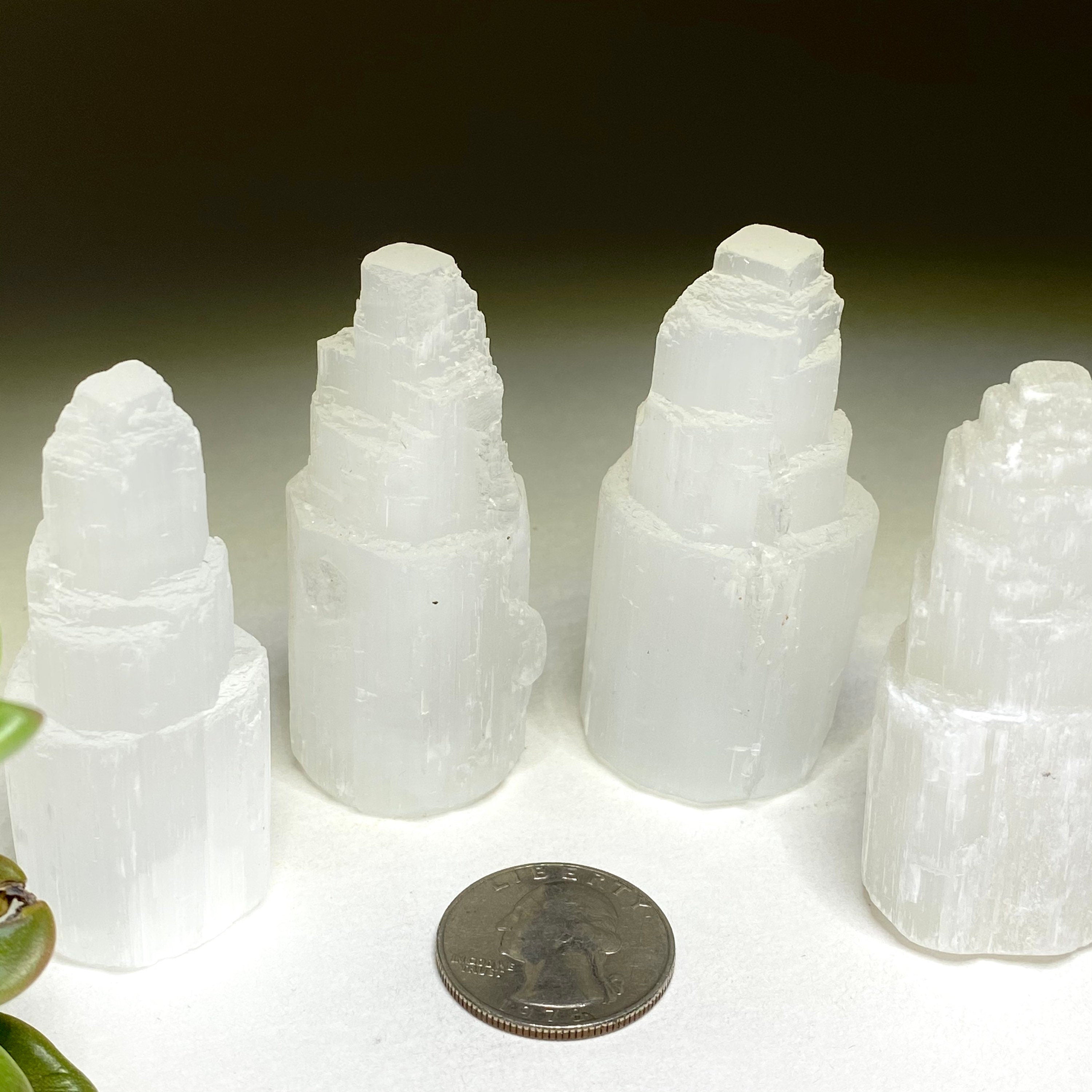 Selenite Crystal Mini Tower