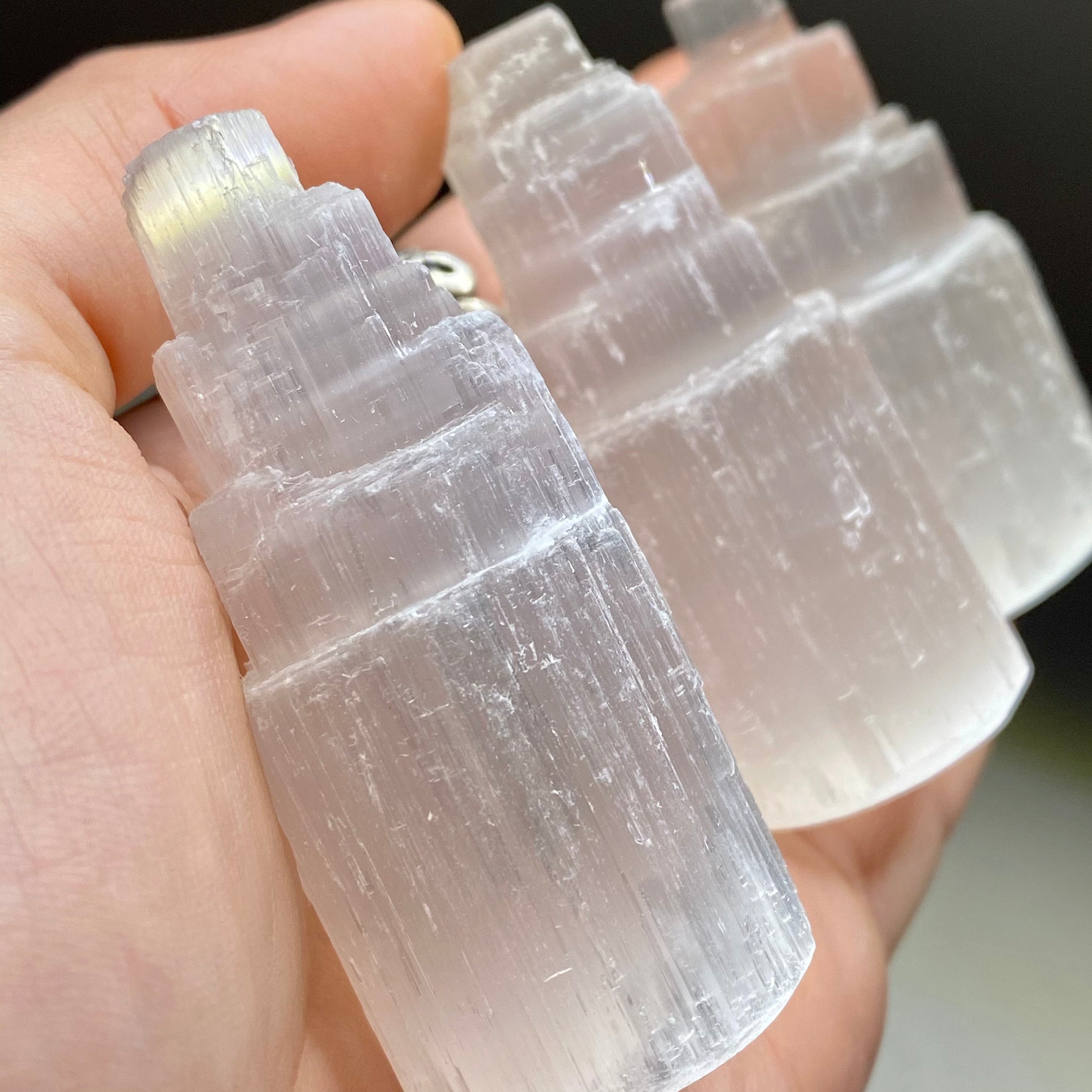 Selenite Crystal Mini Tower