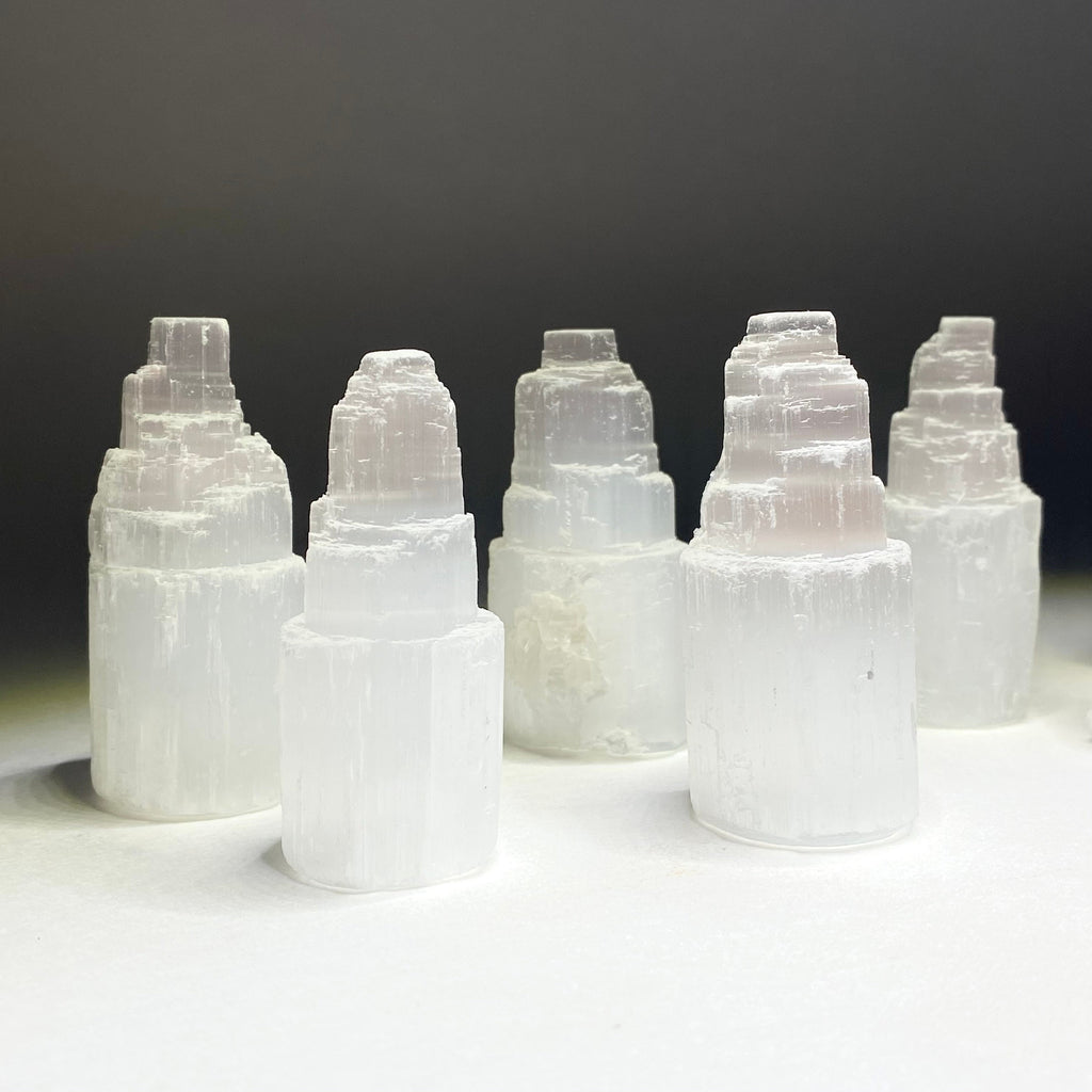 Selenite Crystal Mini Tower