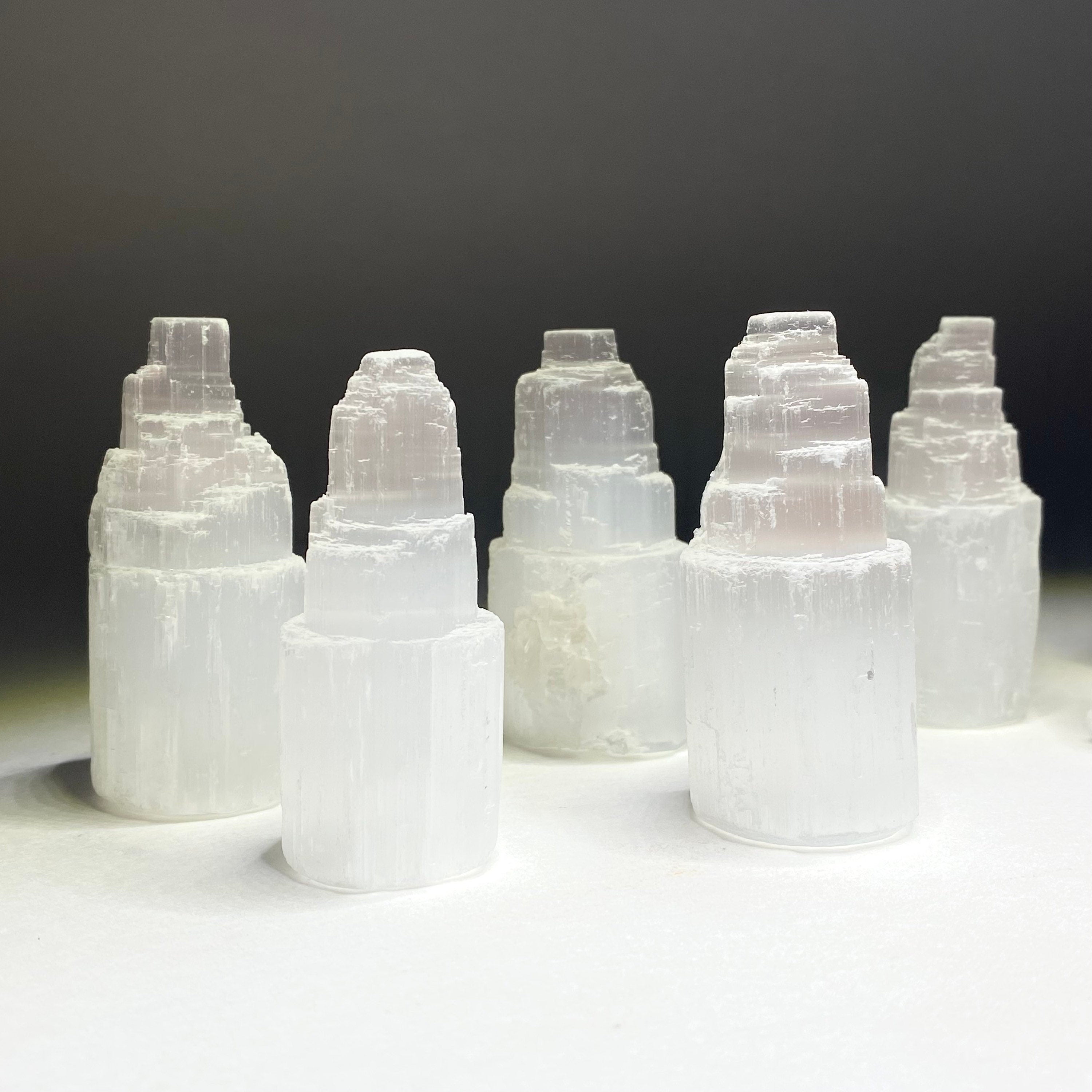 Selenite Crystal Mini Tower