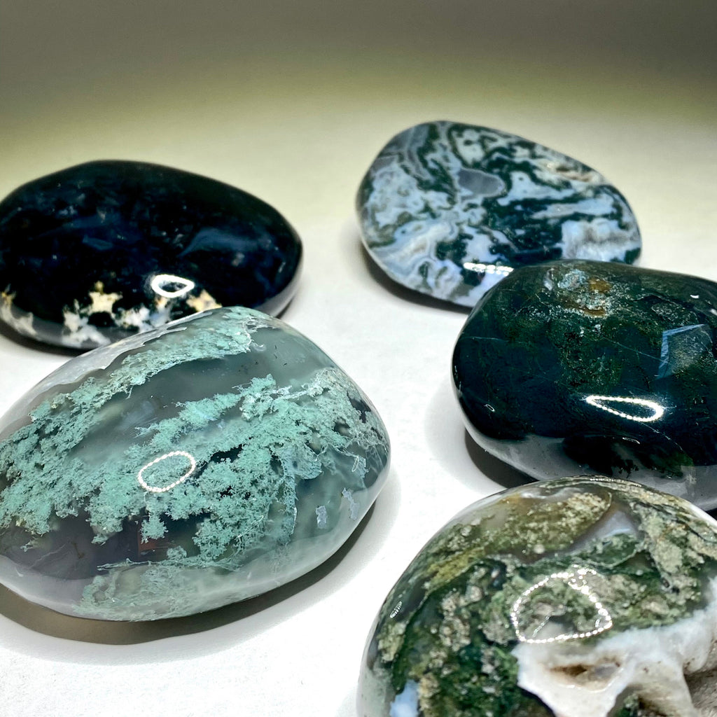 Moss Agate Mighty Stone