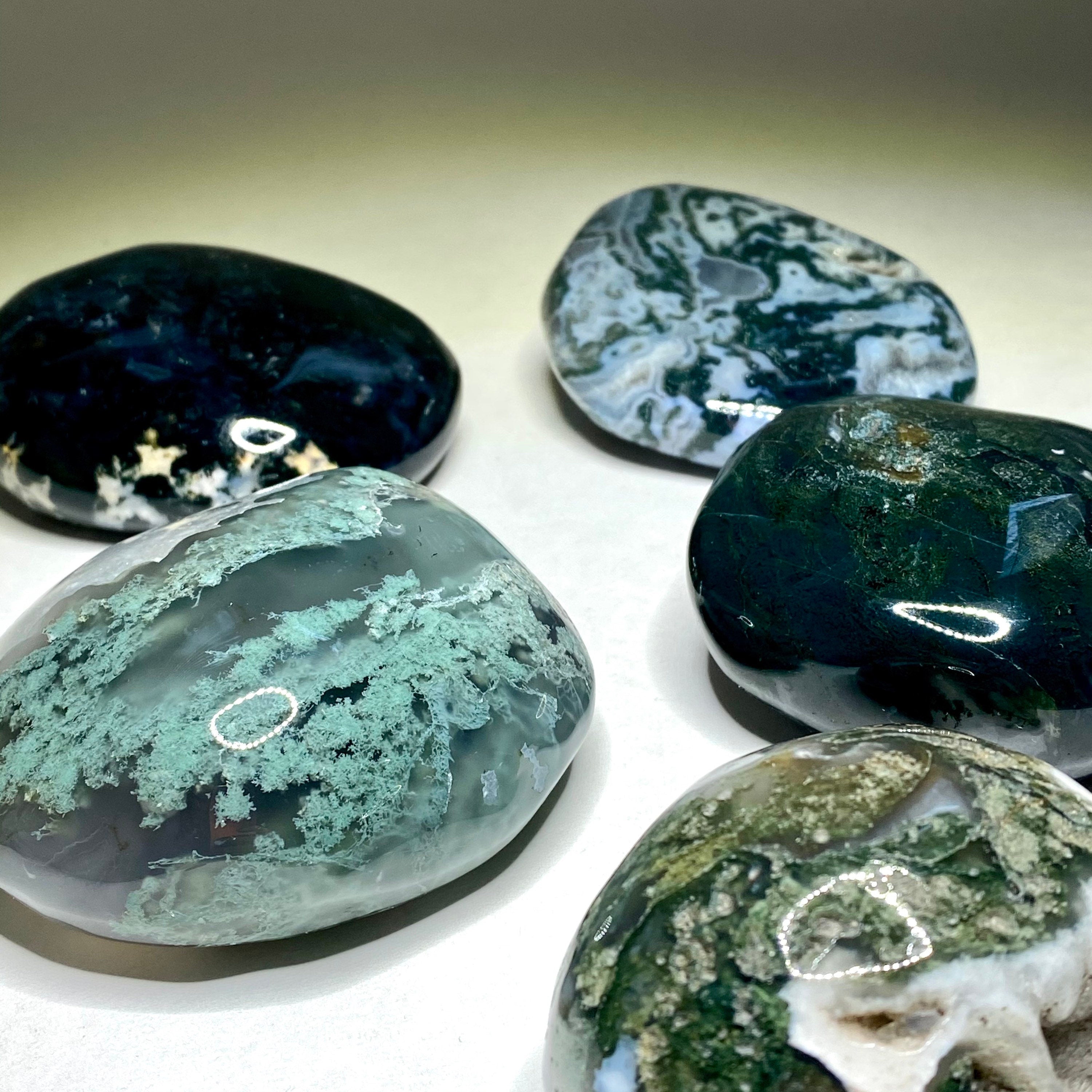 Moss Agate Mighty Stone