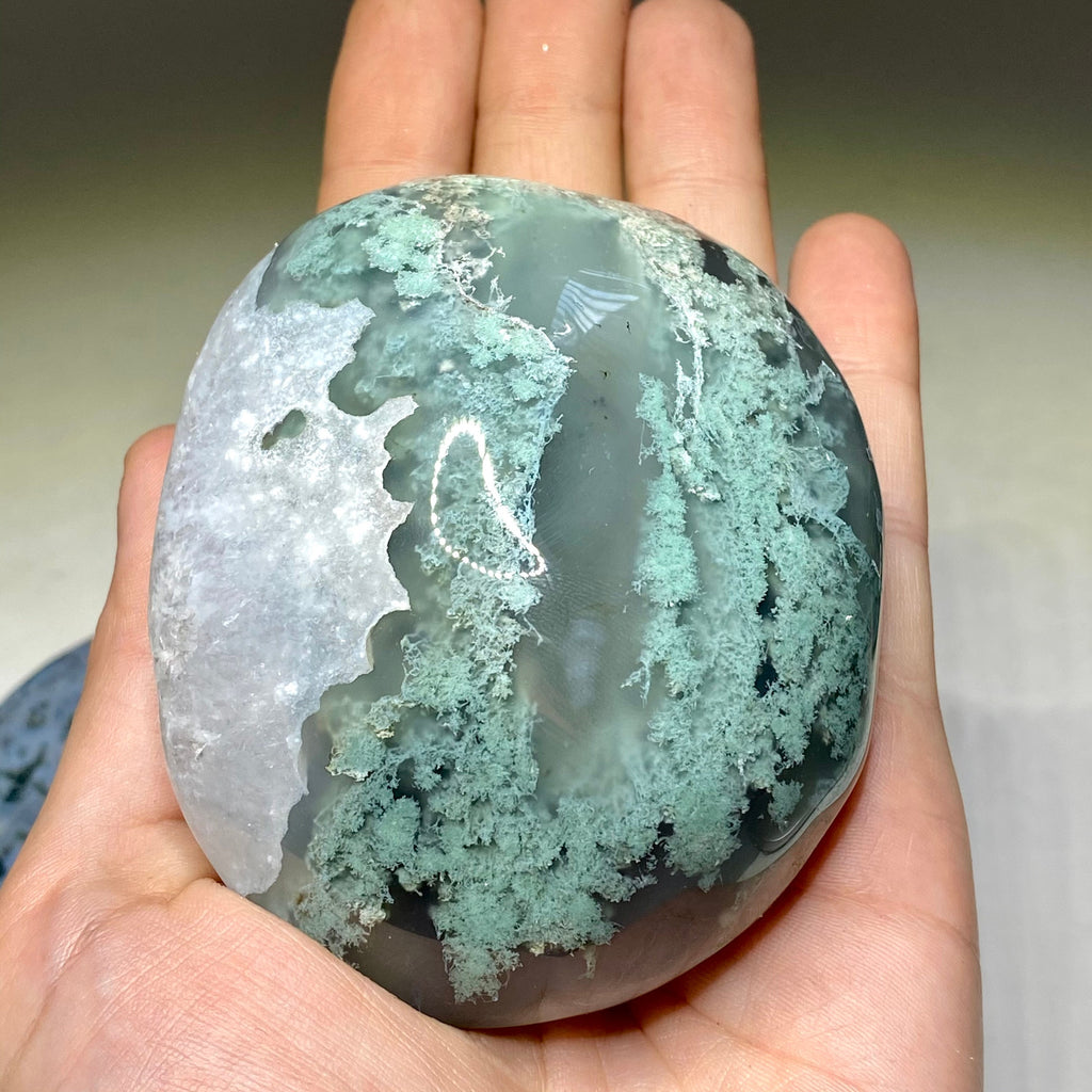 Moss Agate Mighty Stone
