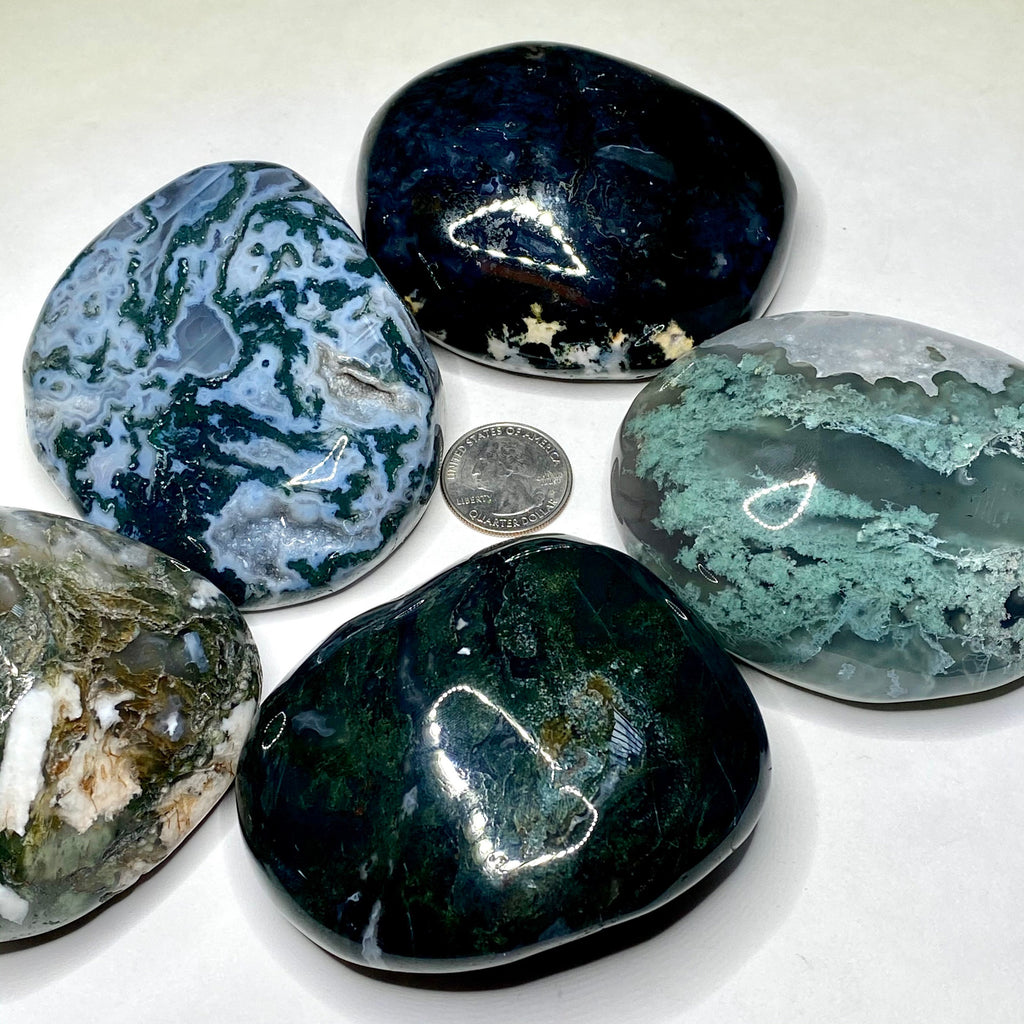 Moss Agate Mighty Stone