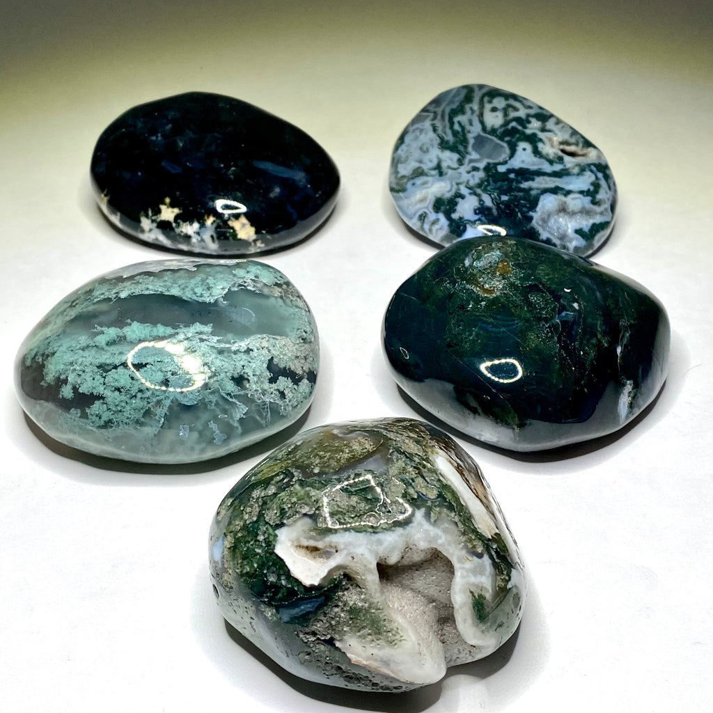Moss Agate Mighty Stone