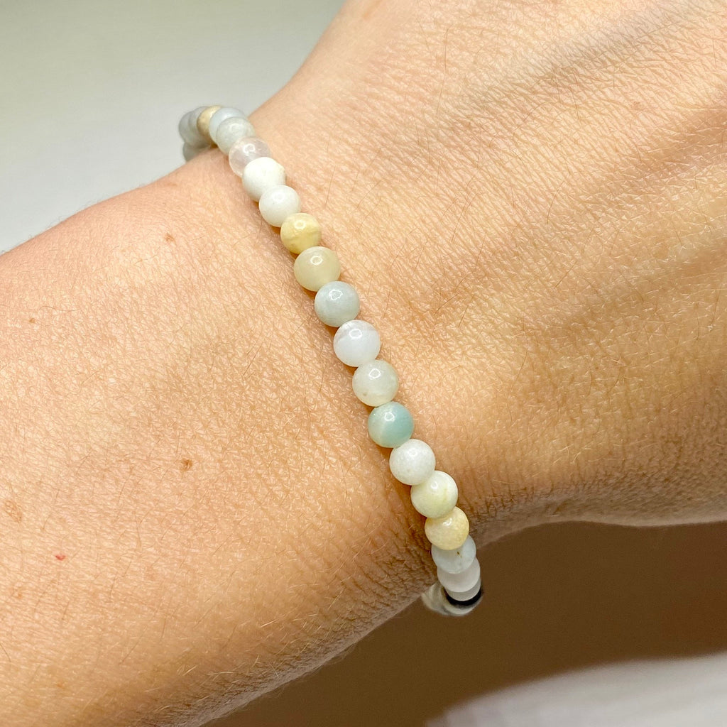Amazonite Crystal Beaded Bracelet