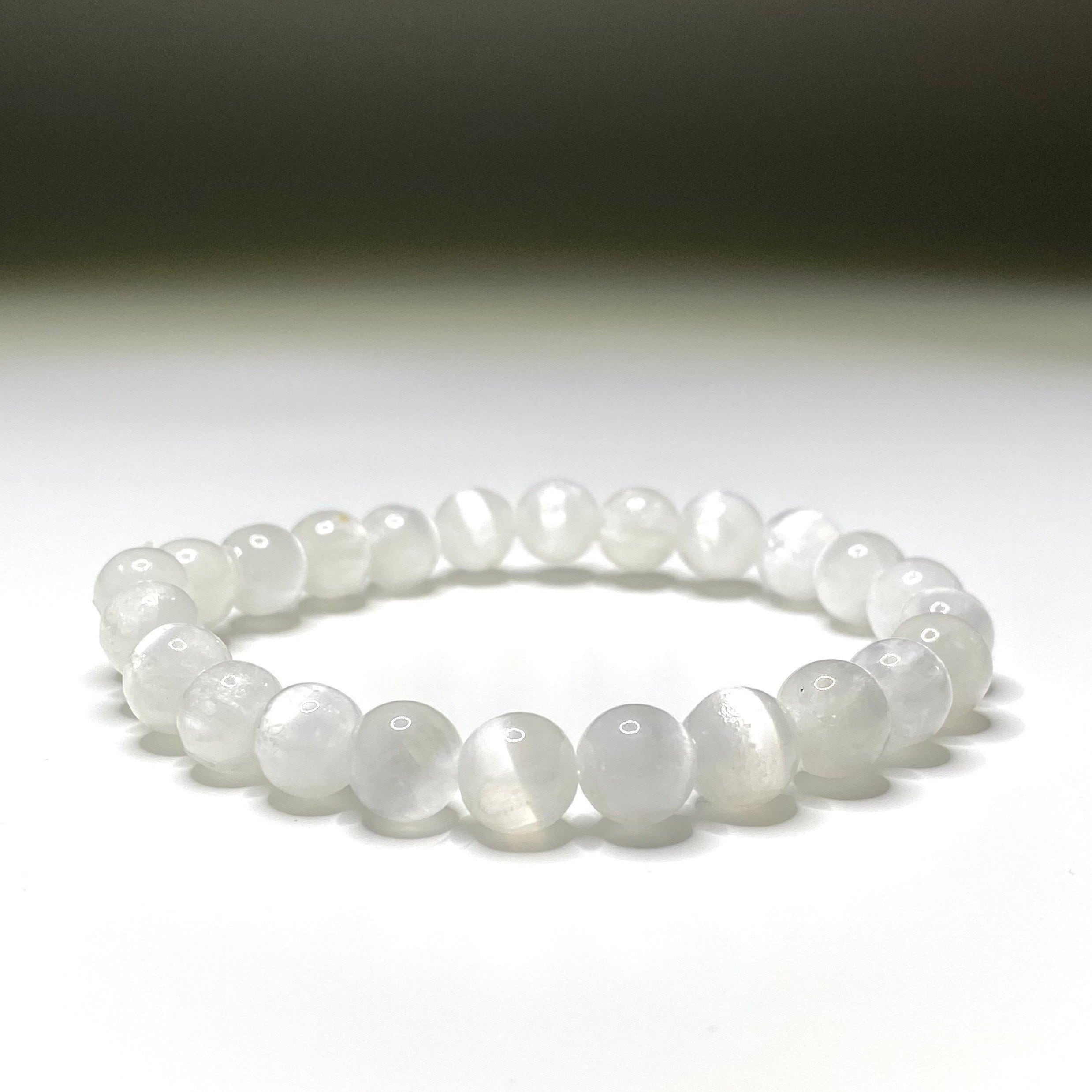 Handmade Selenite Crystal Bracelet