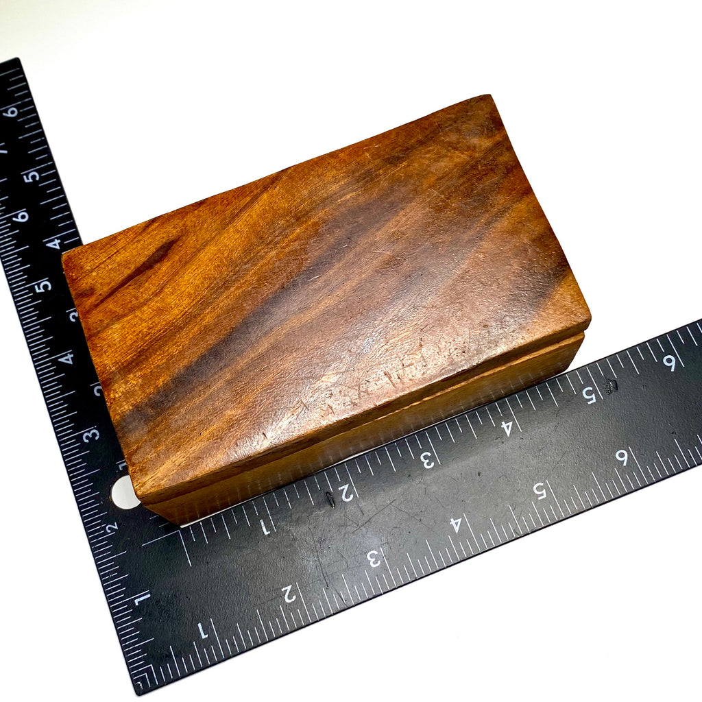 Wooden Keepsake Jewelry Box - Handmade Wood Decor