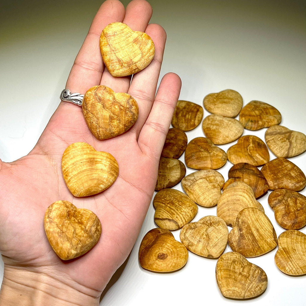 Palo Santo Wood Puffy Heart