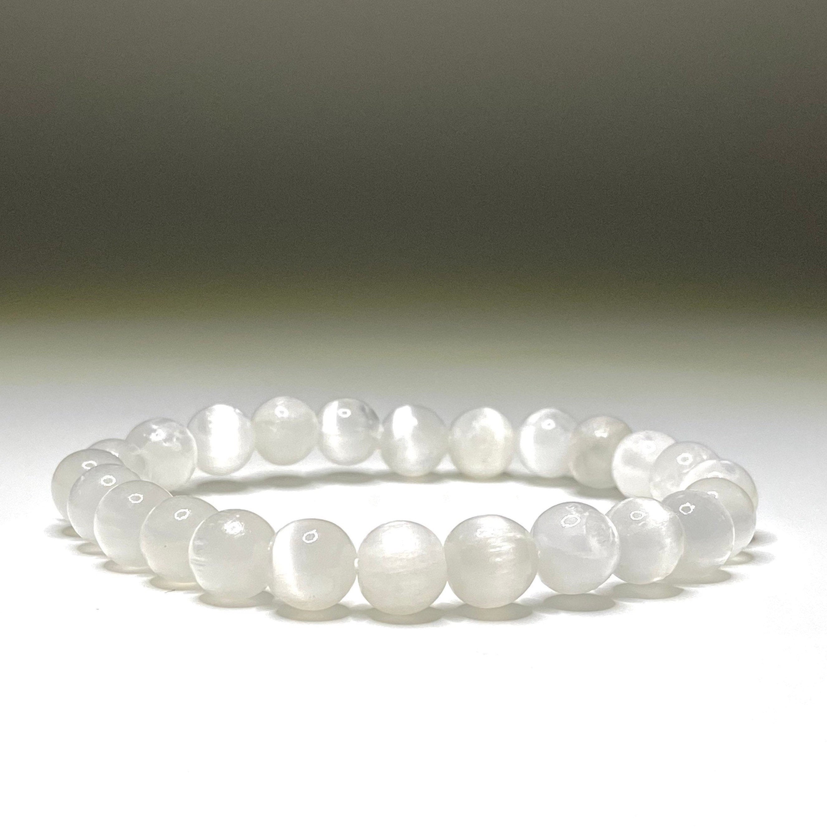 Handmade Selenite Crystal Bracelet