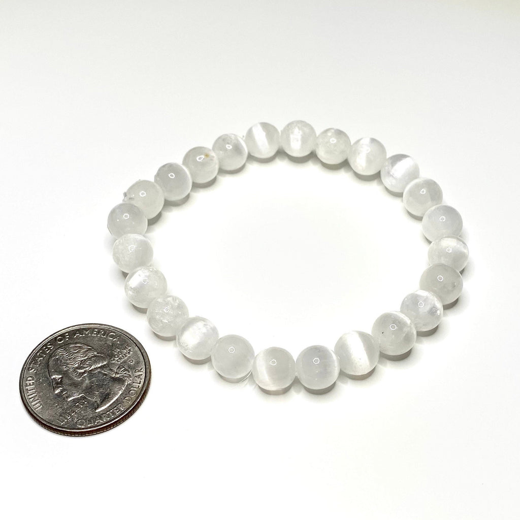 Handmade Selenite Crystal Bracelet