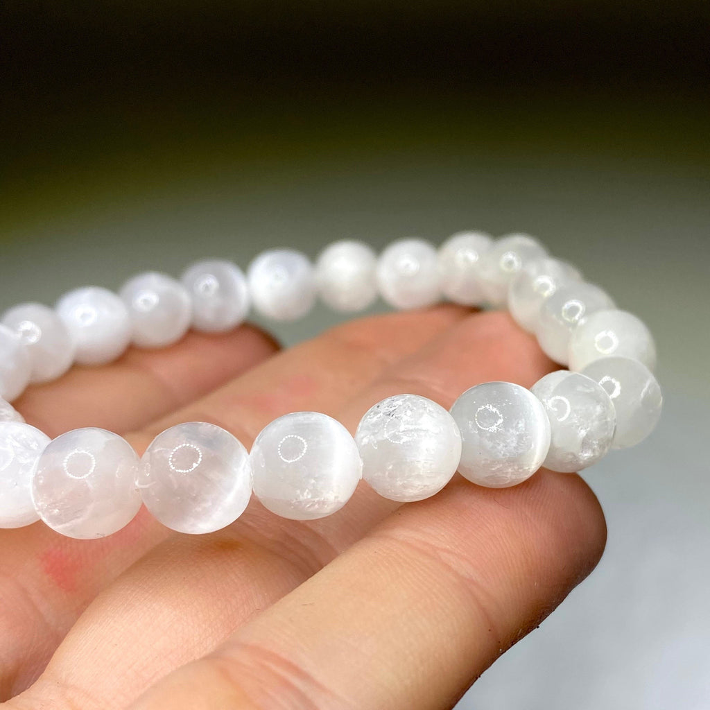Handmade Selenite Crystal Bracelet