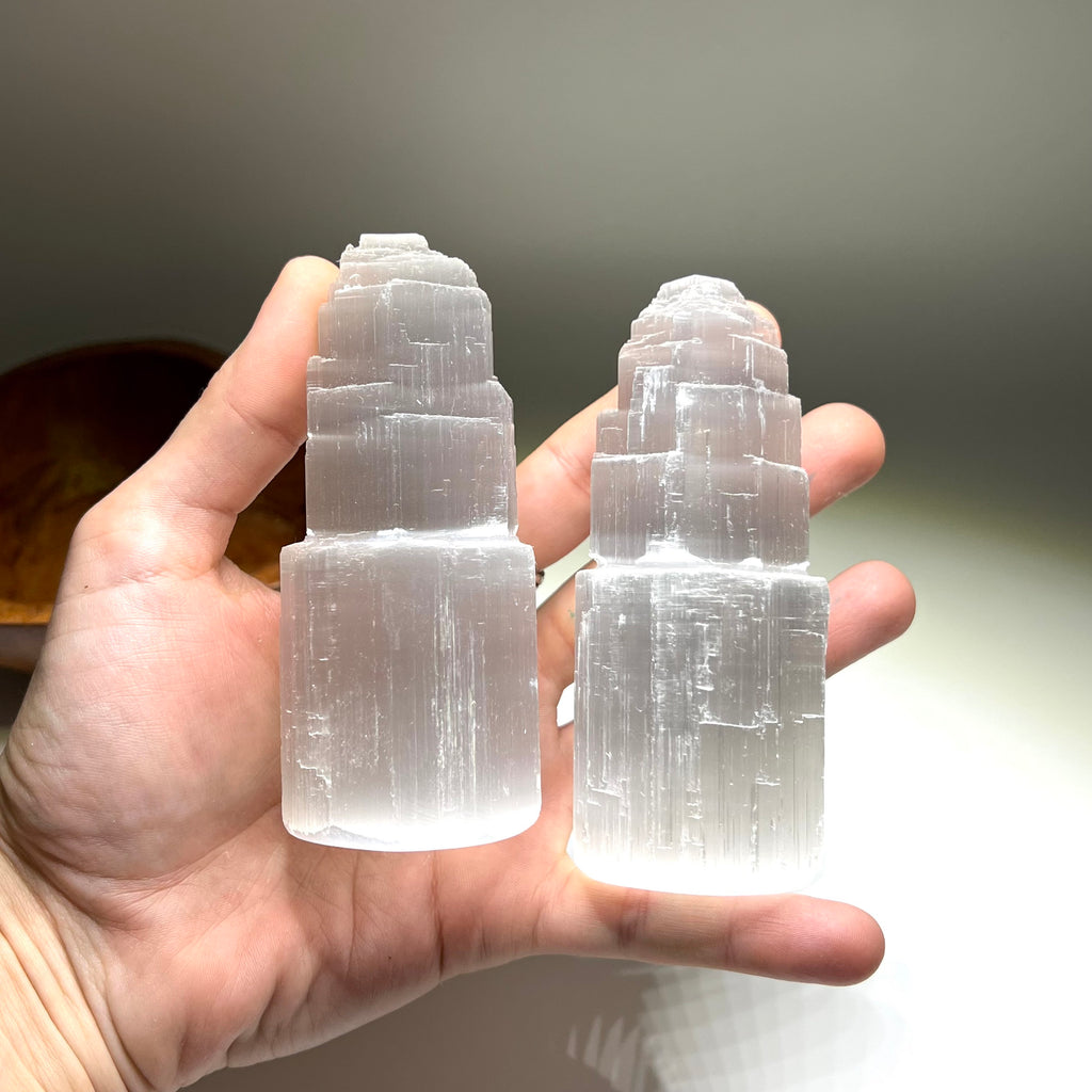 Selenite Crystal Towers -  2, 4, 6 and 8 inches