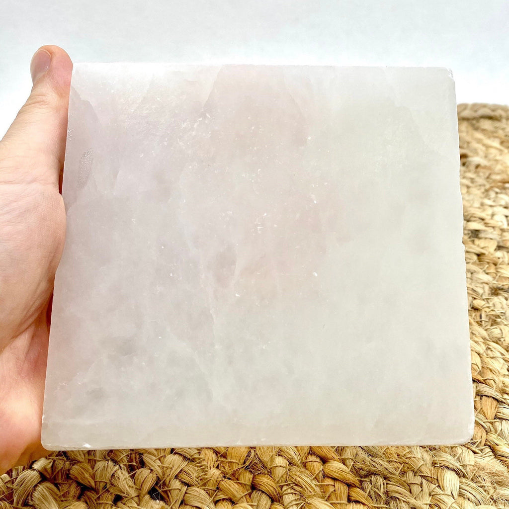 Selenite Charging Plate: Crystal Healing Station