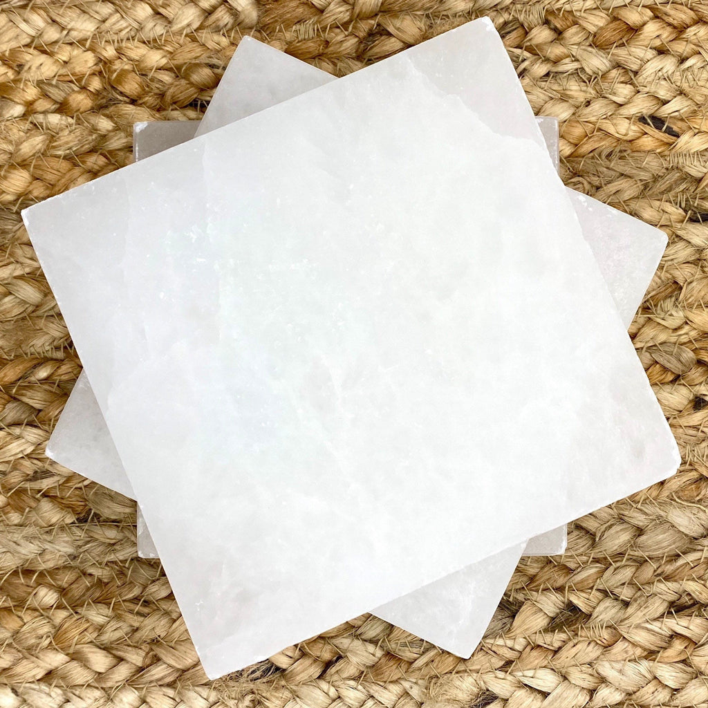 Selenite Charging Plate: Crystal Healing Station