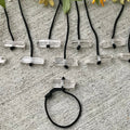 Clear Quartz Point String Bracelet