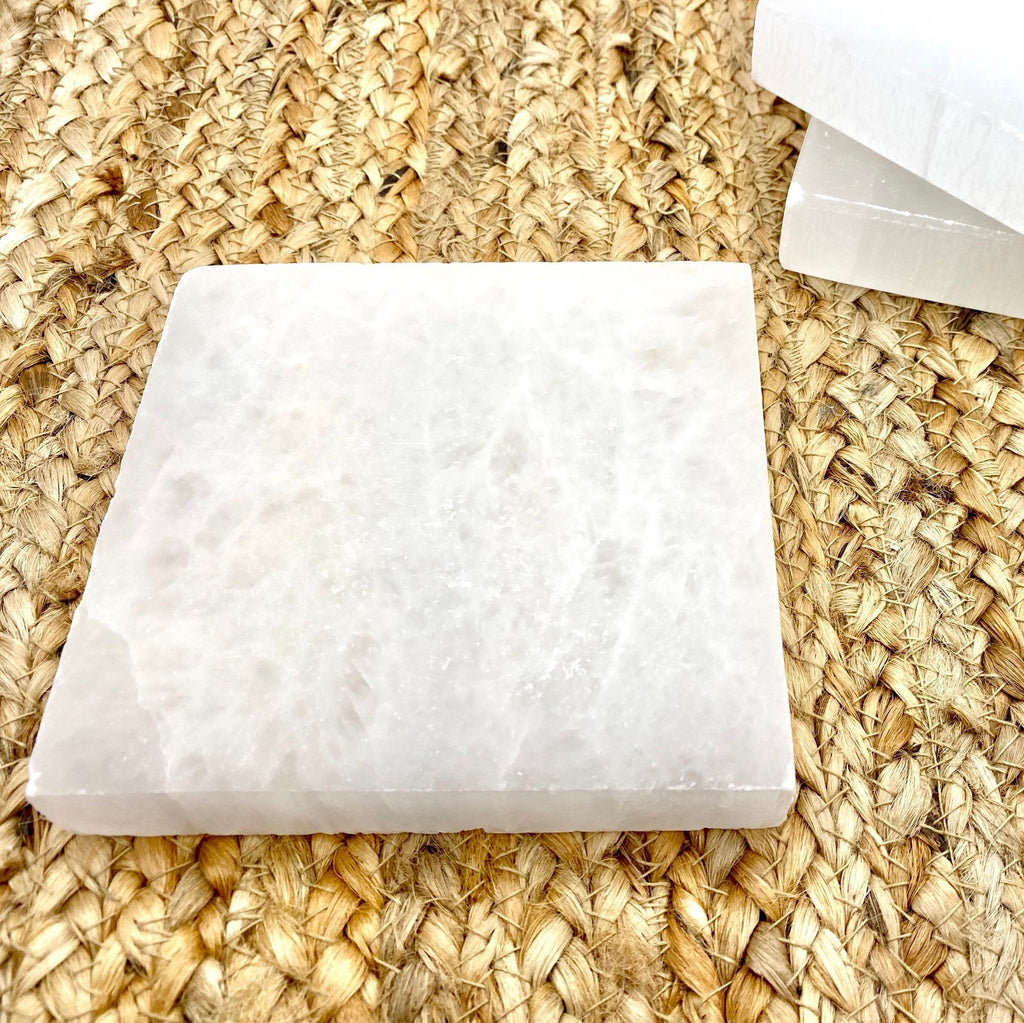 Selenite Charging Plate: Crystal Healing Station