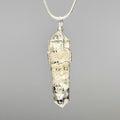 Moonstone in Orgonite Wire Wrapped Pendant Necklace