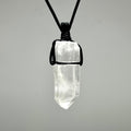 Clear Quartz Crystal Cord Necklace