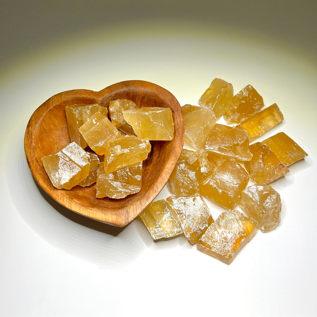 Honey Calcite from Mexico