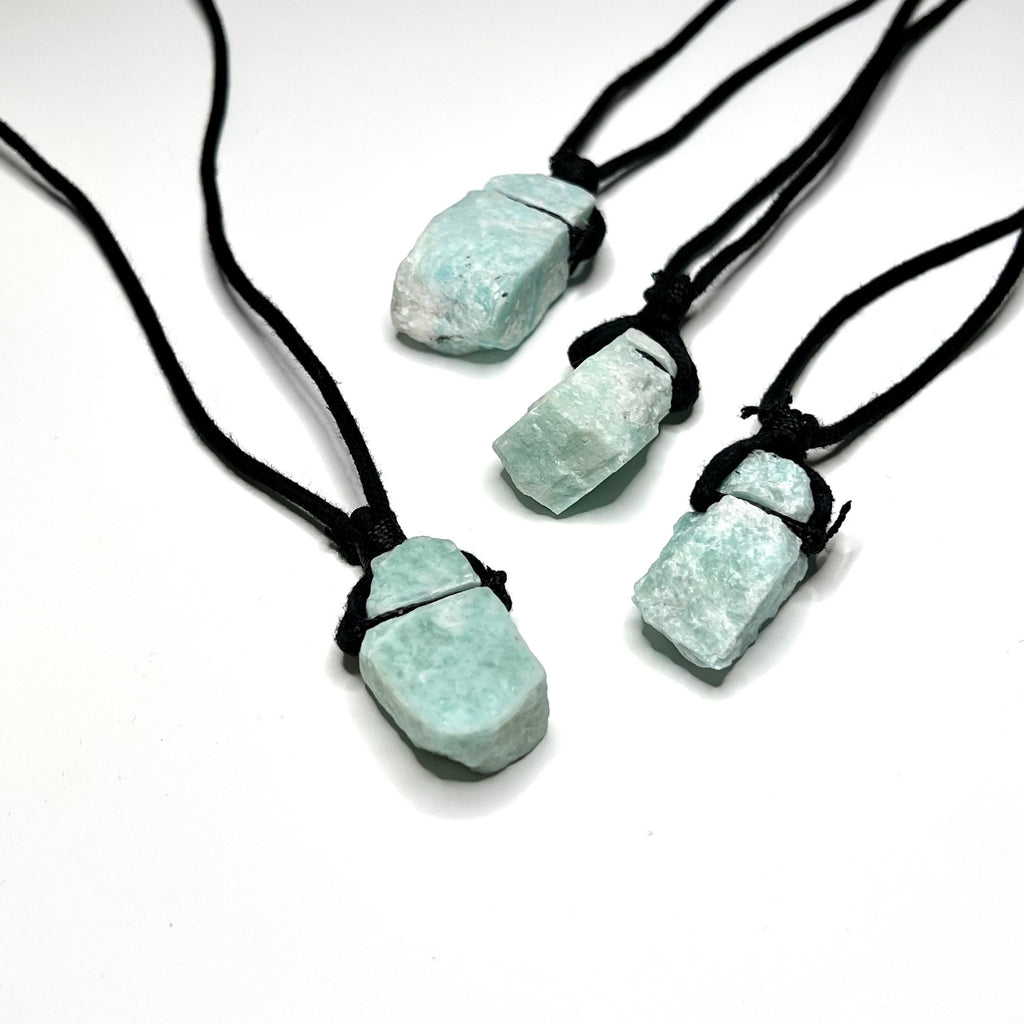 Amazonite Crystal Necklace