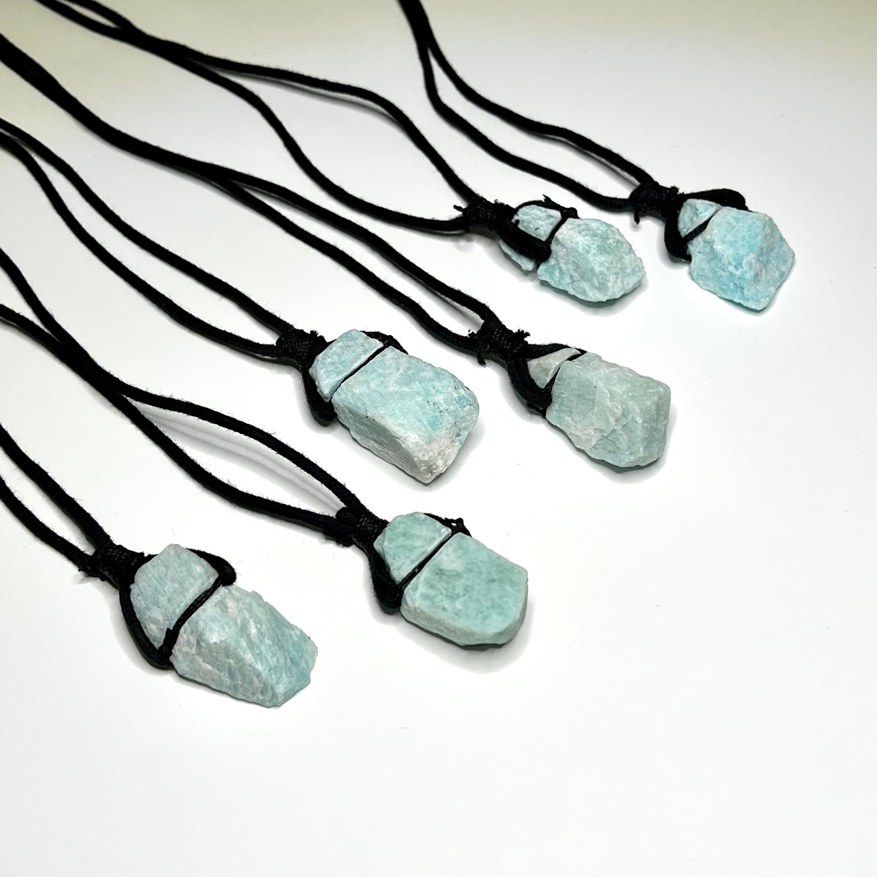 Amazonite Crystal Necklace