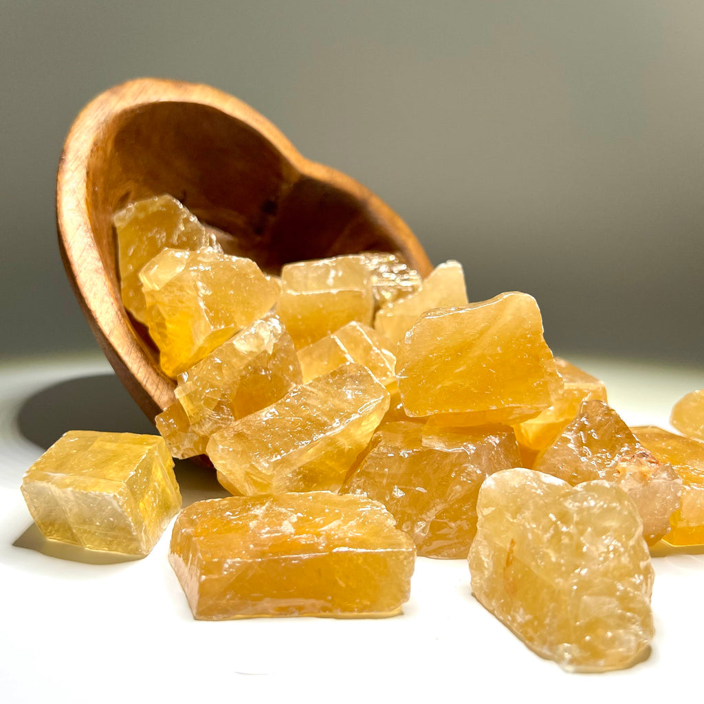 Honey Calcite from Mexico