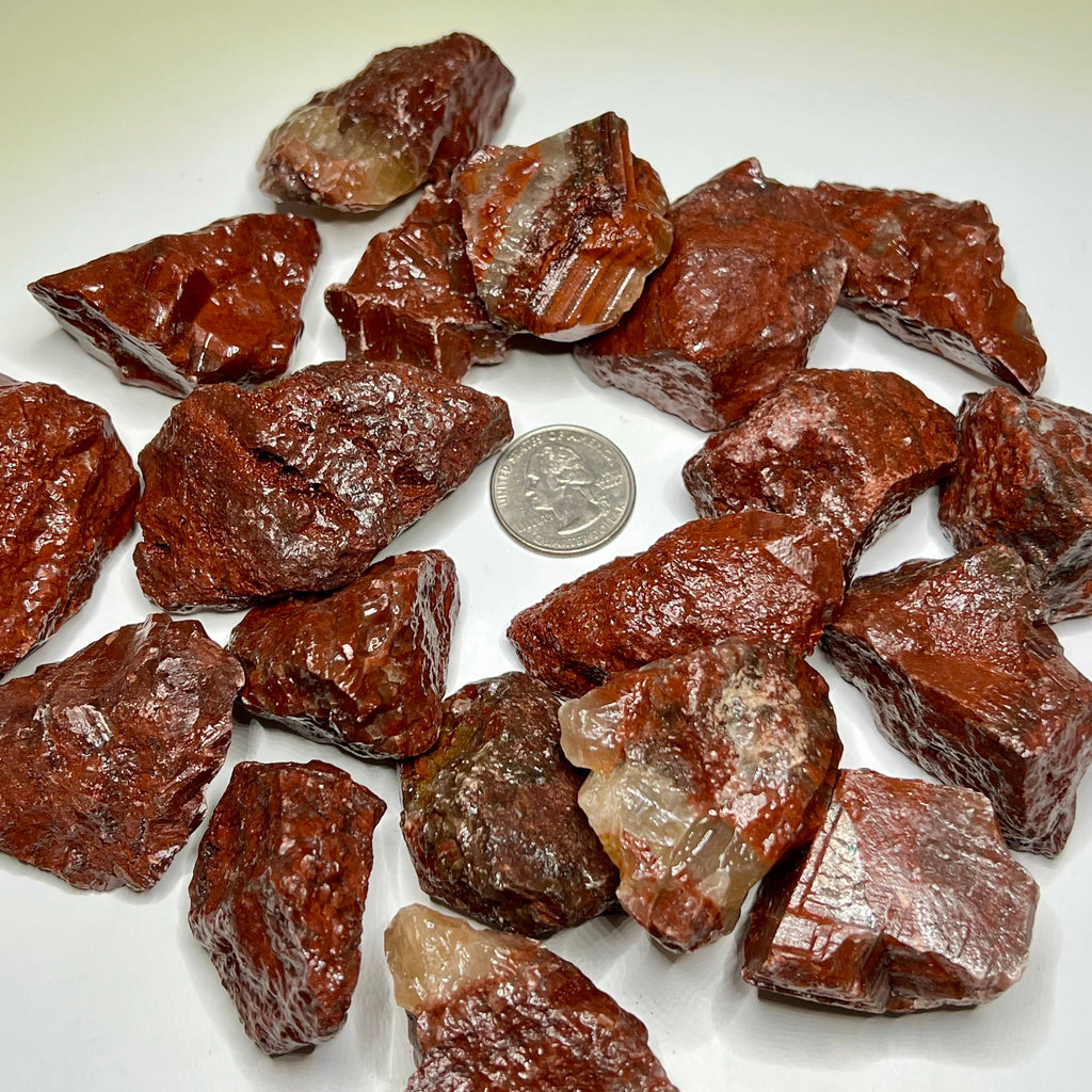 Mahogany Calcite Crystal from Mexico